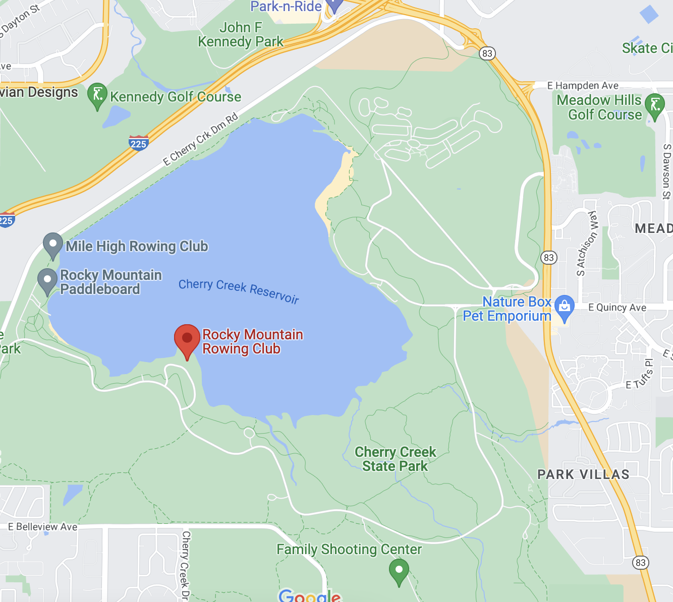 RMRC Boathouse — Rocky Mountain Rowing Club