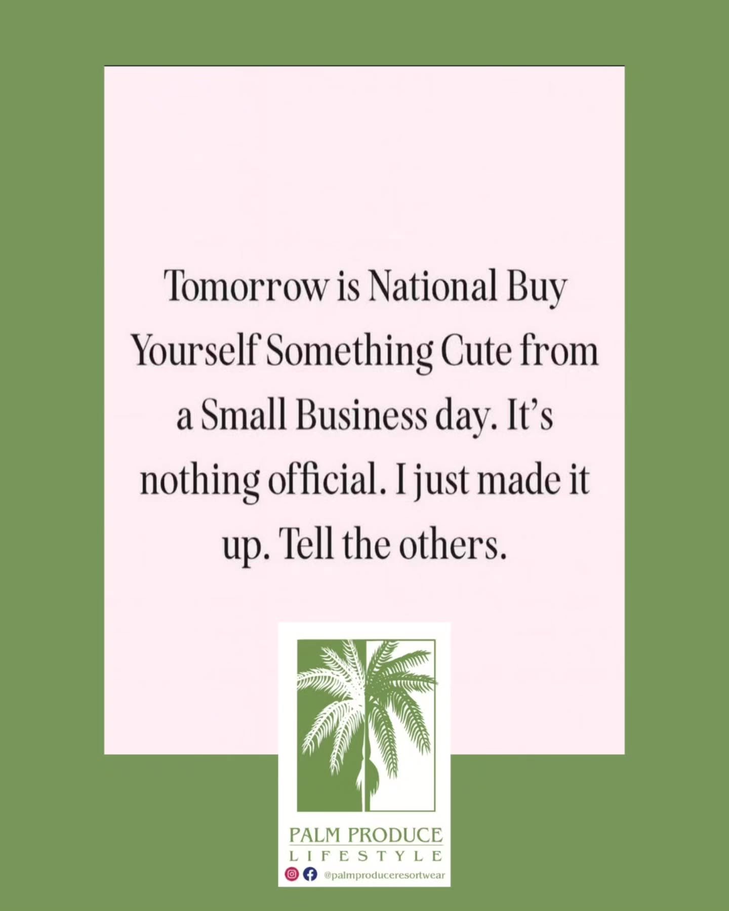 But like for real!! 

🛍 Buy yourself something cute at any one, or all 3, of our #southflorida 🌴  locations!!

🥥 Coconut Grove 
3439 Main Hwy Suite A 

🏖 Key Biscayne 
328 Crandon Blvd Suite 113

🌴 Pinecrest
8327 SW 124th Street 

📦 or Deliver 