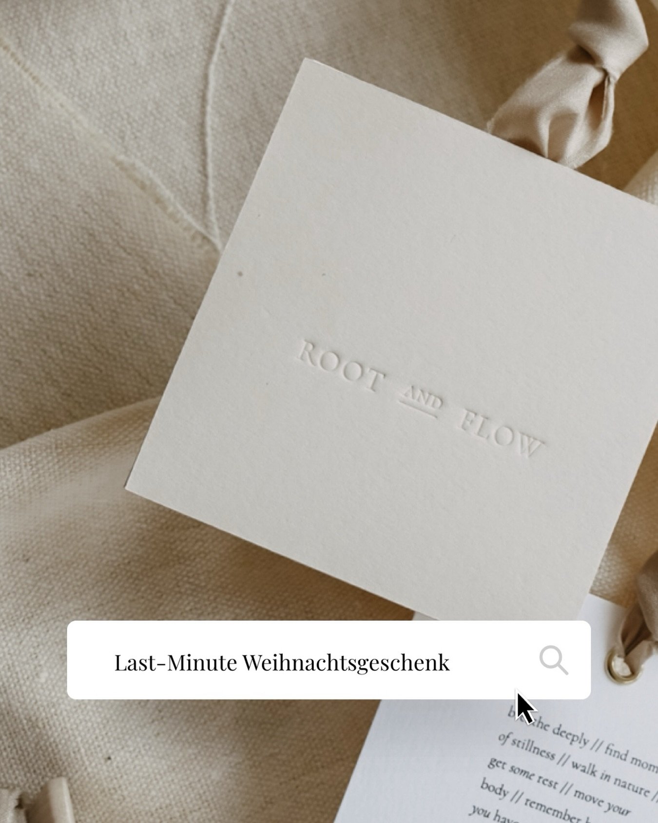 Last-Minute Weihnachtsgeschenk gesucht? 🎁

&Uuml;berrasche deine Liebsten mit einem Gutschein von Root and Flow - individuell und an jedes pers&ouml;nliche Ziel angepasst!
Ob Personaltraining, Laufcoaching, Zehnerblock f&uuml;r Gruppenkurse oder Ern