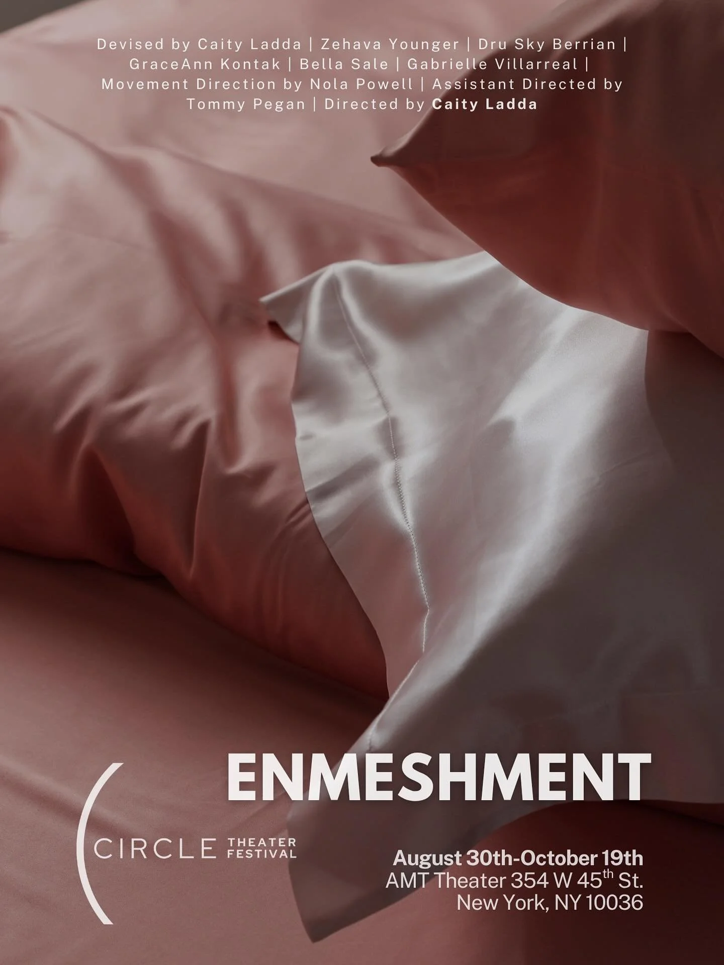 Featured in &lsquo;Between Us&rsquo; - Enmeshment explodes outward&mdash;an ensemble-driven meditation on identity, intimacy, and the porous boundaries of self. Tickets linked in bio 🩷

@enmeshmentplay @caityladda @graceannkontak @bellasalee @dru.sk