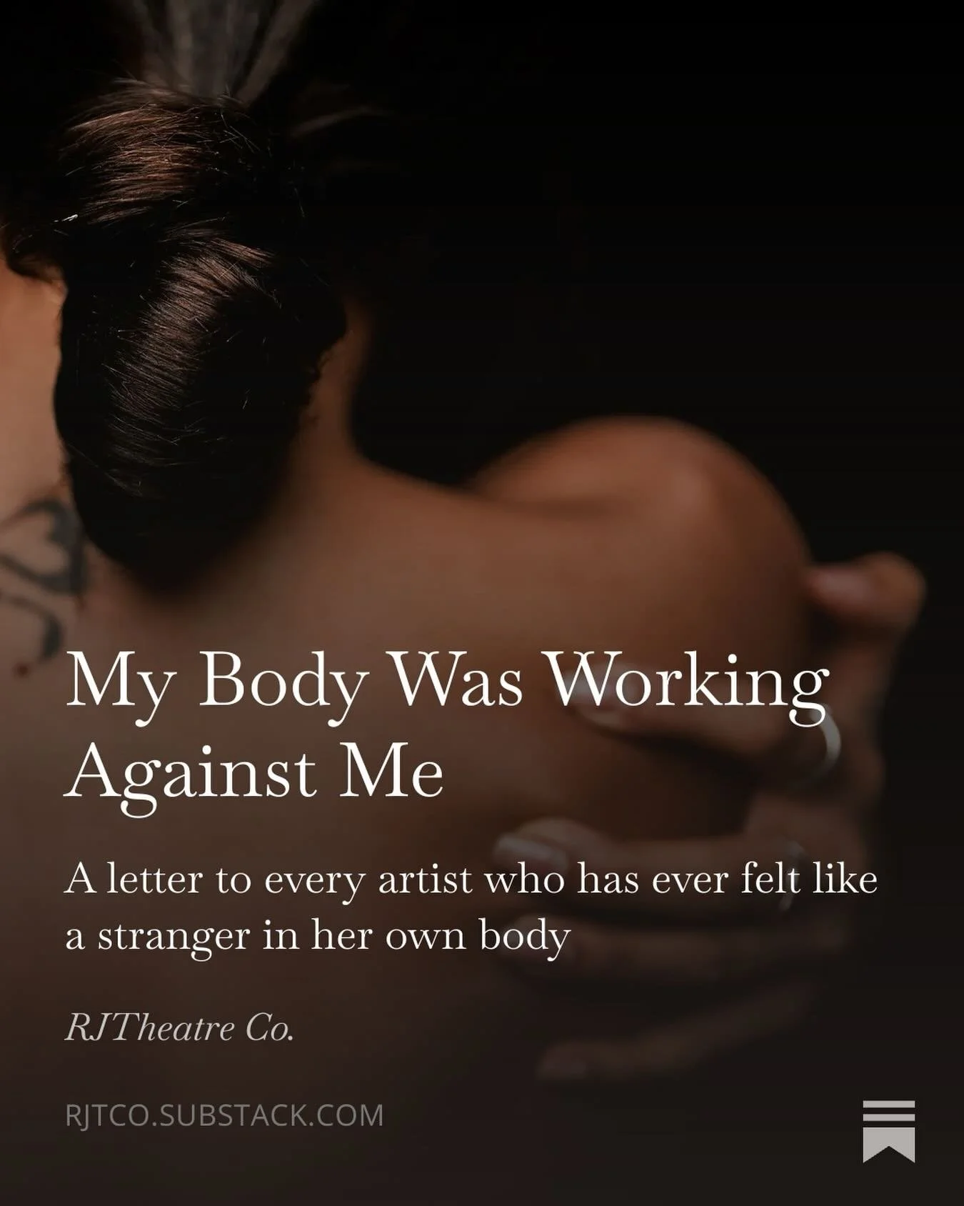 For every artist who has ever felt like a stranger in her own body.

Talya and I built the Creative Body Workshop because we know what it costs to make work when your body is working against you. We know because we&rsquo;ve been there.

Free prelimin