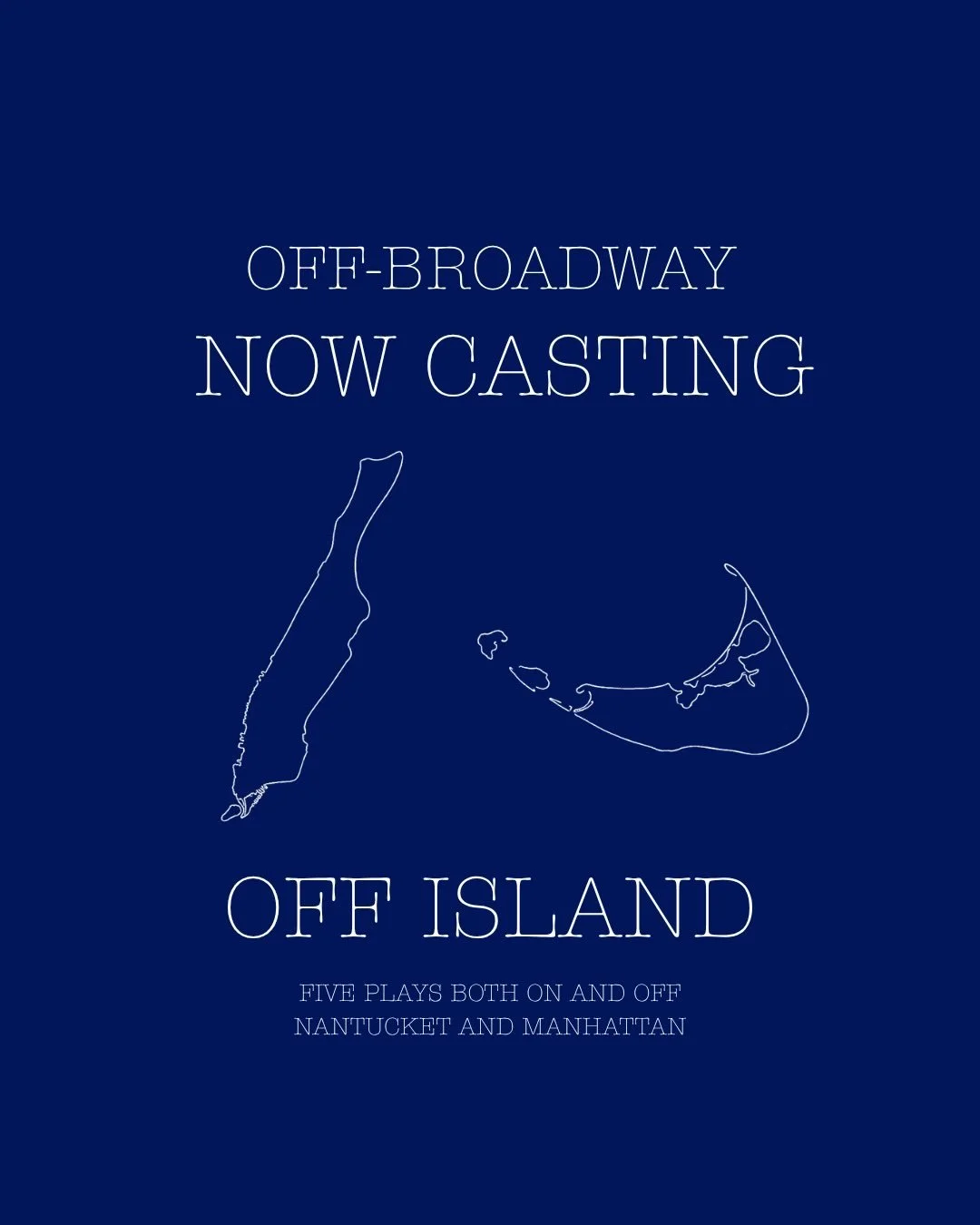 Now casting Off Island, a series of five plays befitting at @circletheaterfestival this fall! 

Please read the breakdown and information carefully. Submissions are now open through the link in our bio ⭐️

#fringetheatre #casting #indietheatre #newyo