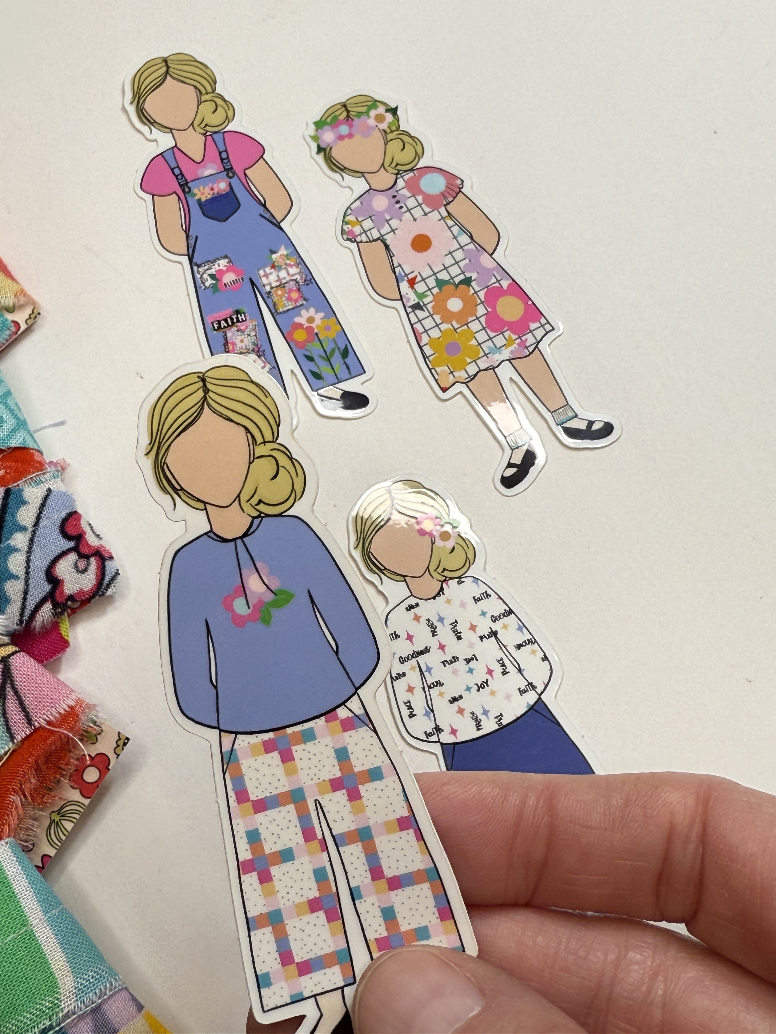 January - Creative Faith  Journal Stickers