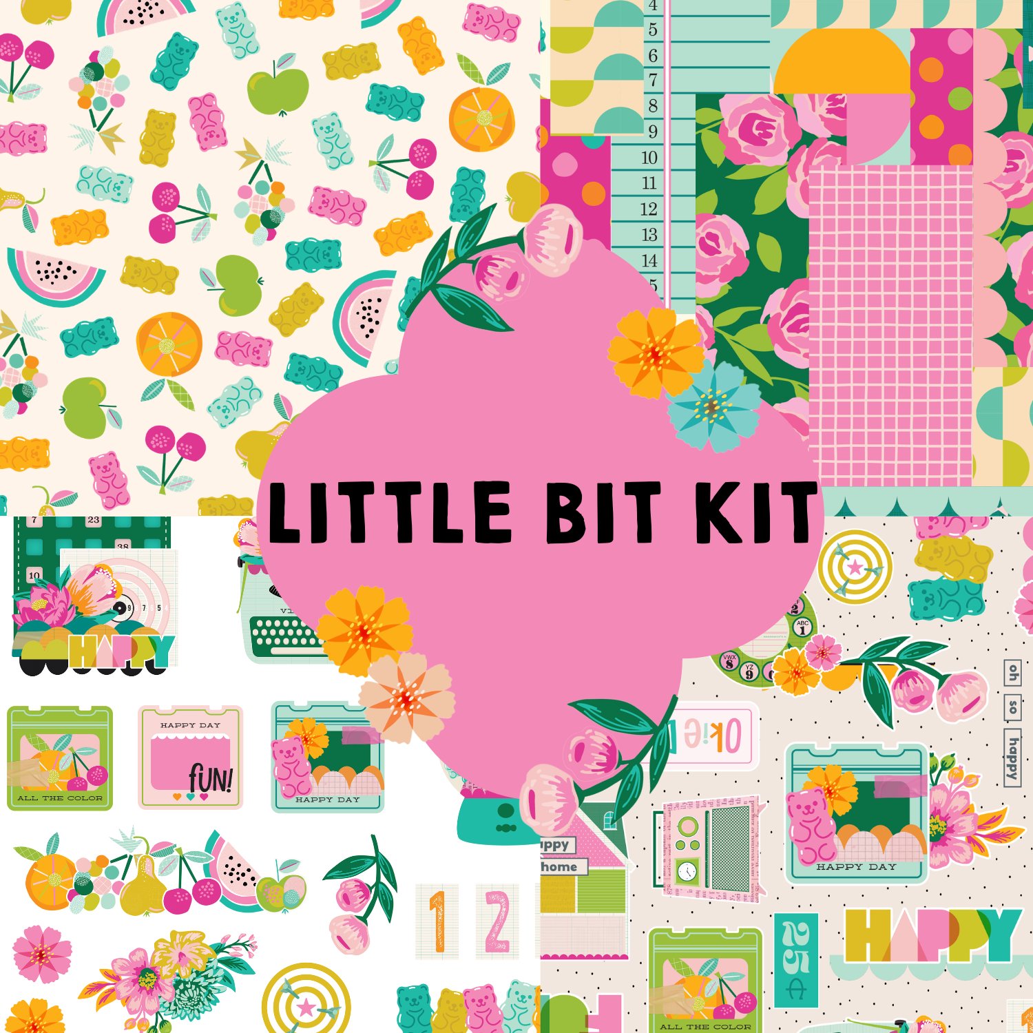 PREORDER - COLOR ME HAPPY - LITTLE BIT KIT