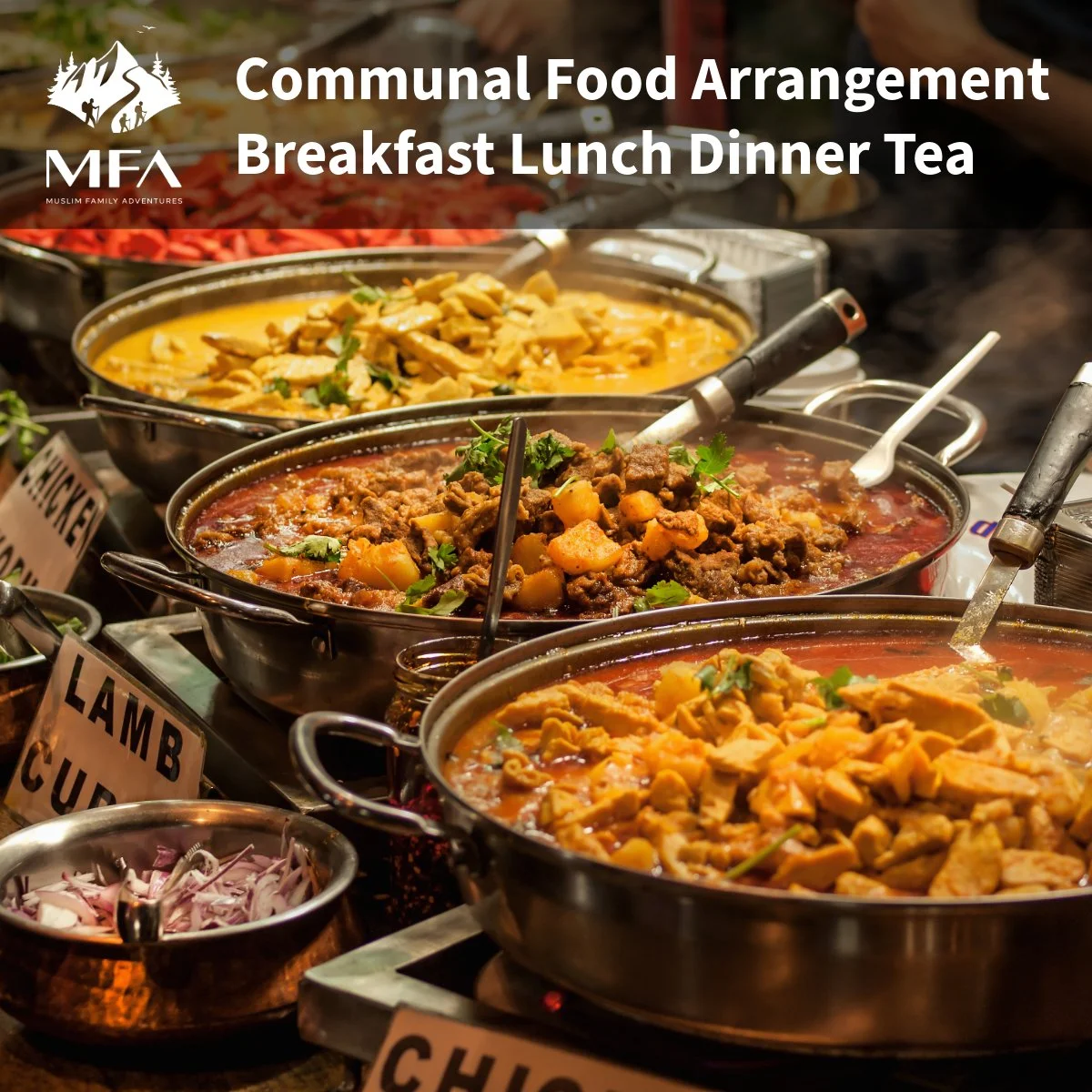 Communal Food Arrangement