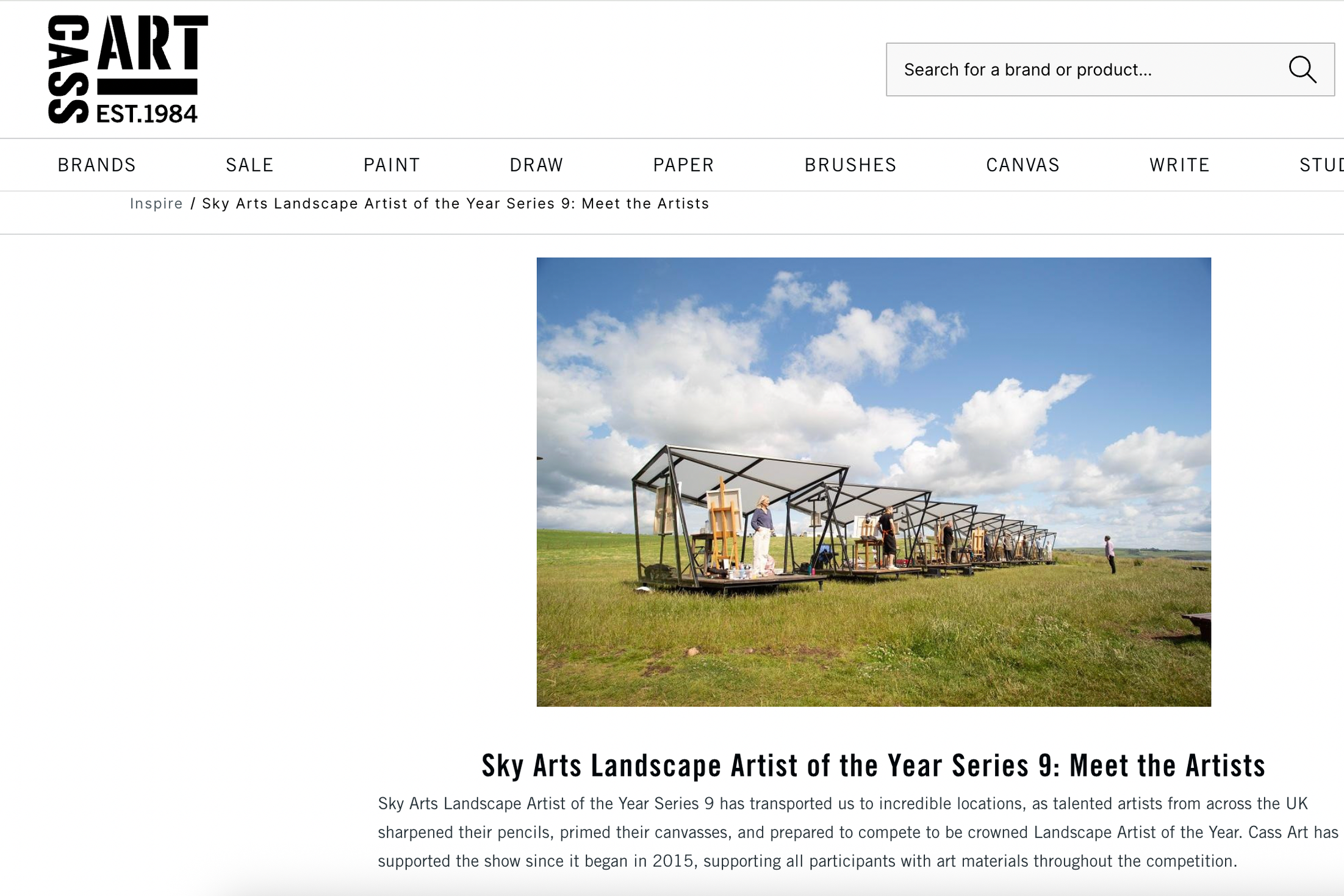Landscape Artist of the Year Series 9: Meet the Artists