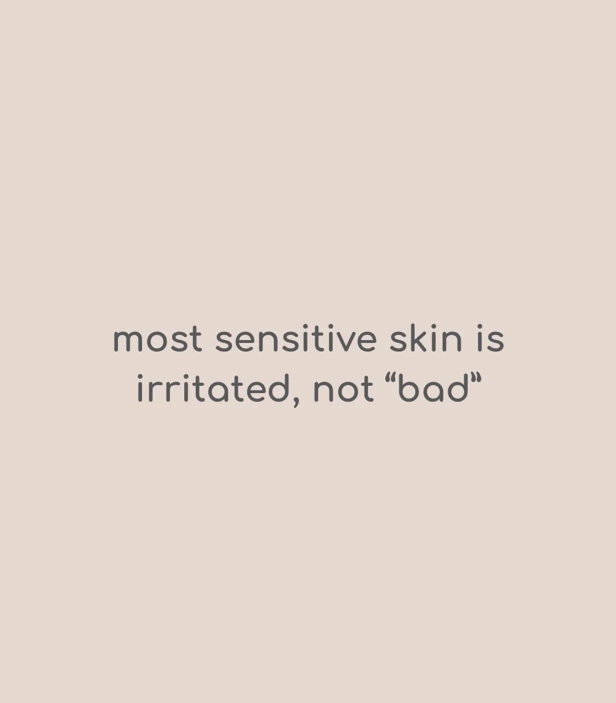 many skin issues come from over-treating.

too many actives,
too much exfoliation,
too little barrier support.

simpler routines usually perform better.

#sensitiveskin #skincareeducation #skinbarrier
