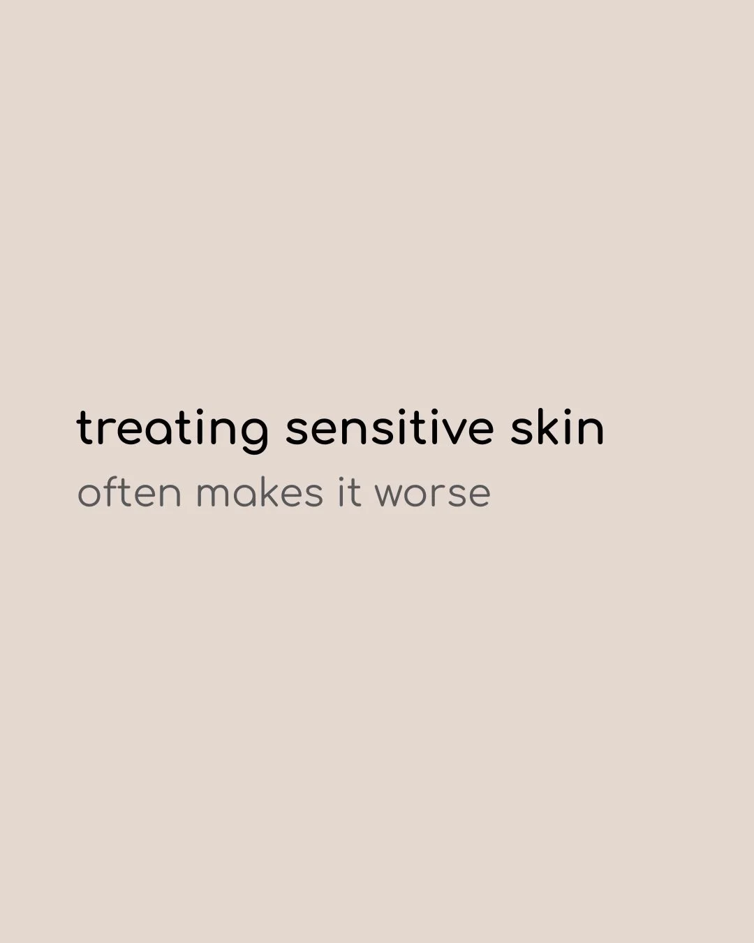 sensitive skin doesn&rsquo;t respond well to pressure.
it responds to consistency.

#sensitiveskin #skinbarrier #skincareeducation