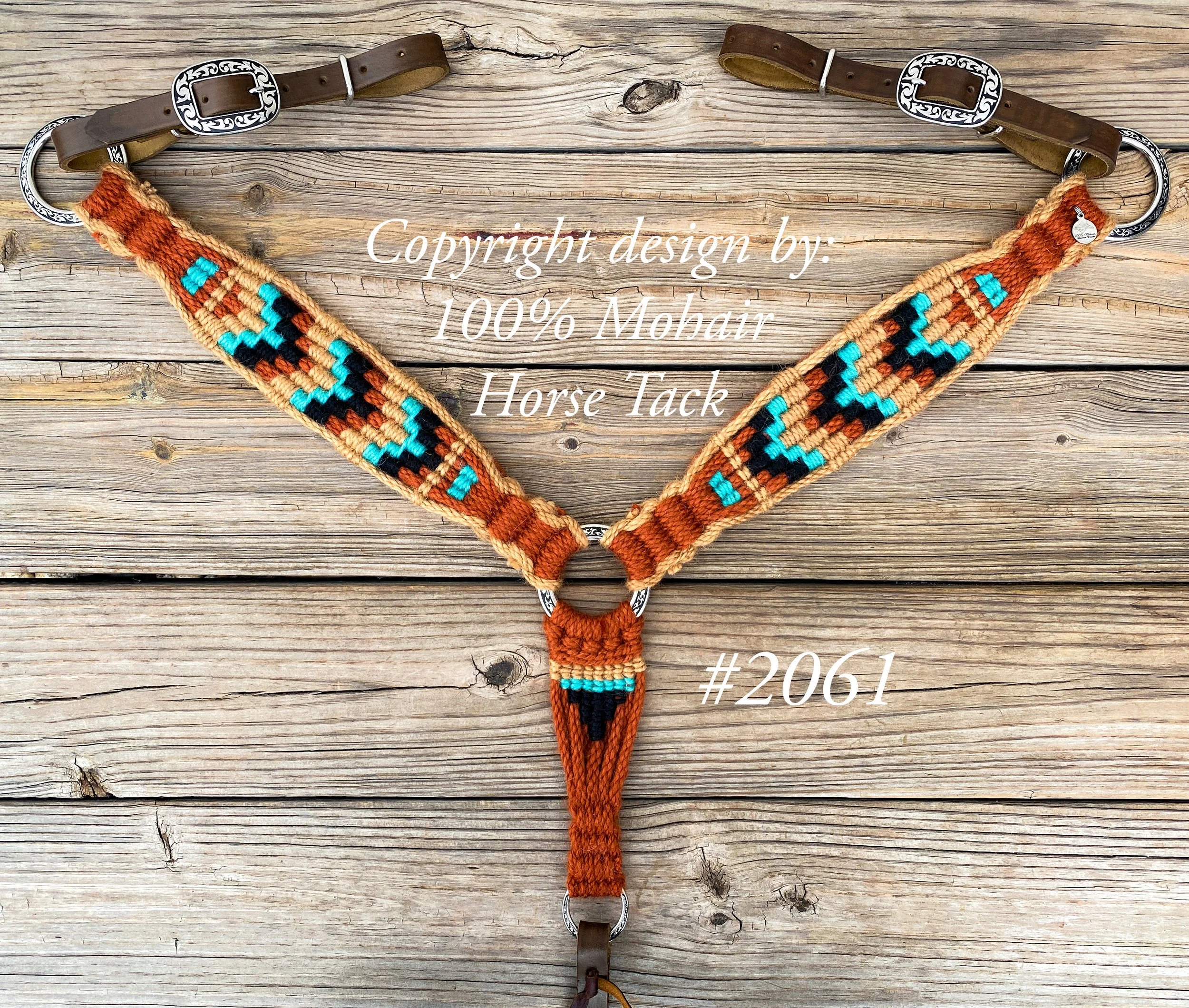 Mohair Breast Collar Horse Tack 100 Mohair Horse Tack Mohair Tack