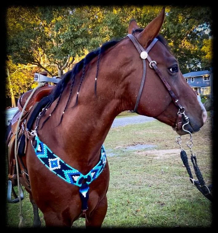Mohair Breast Collars | 100% Mohair Horse Tack Mohair Horse Tack Sets ...