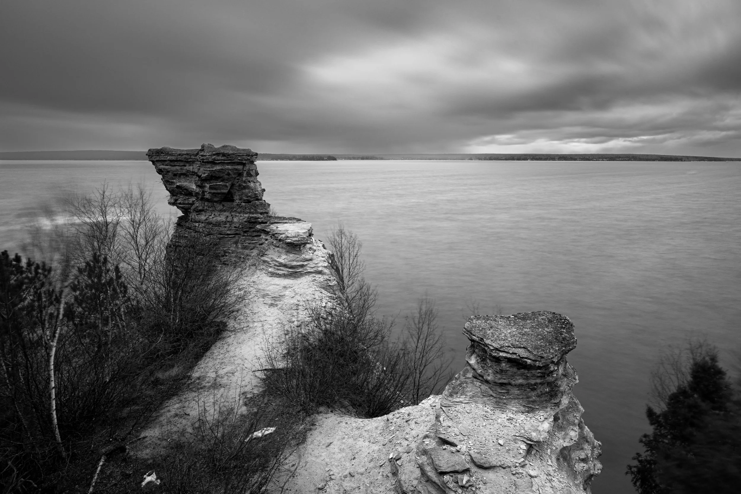 A moody Miners Castle