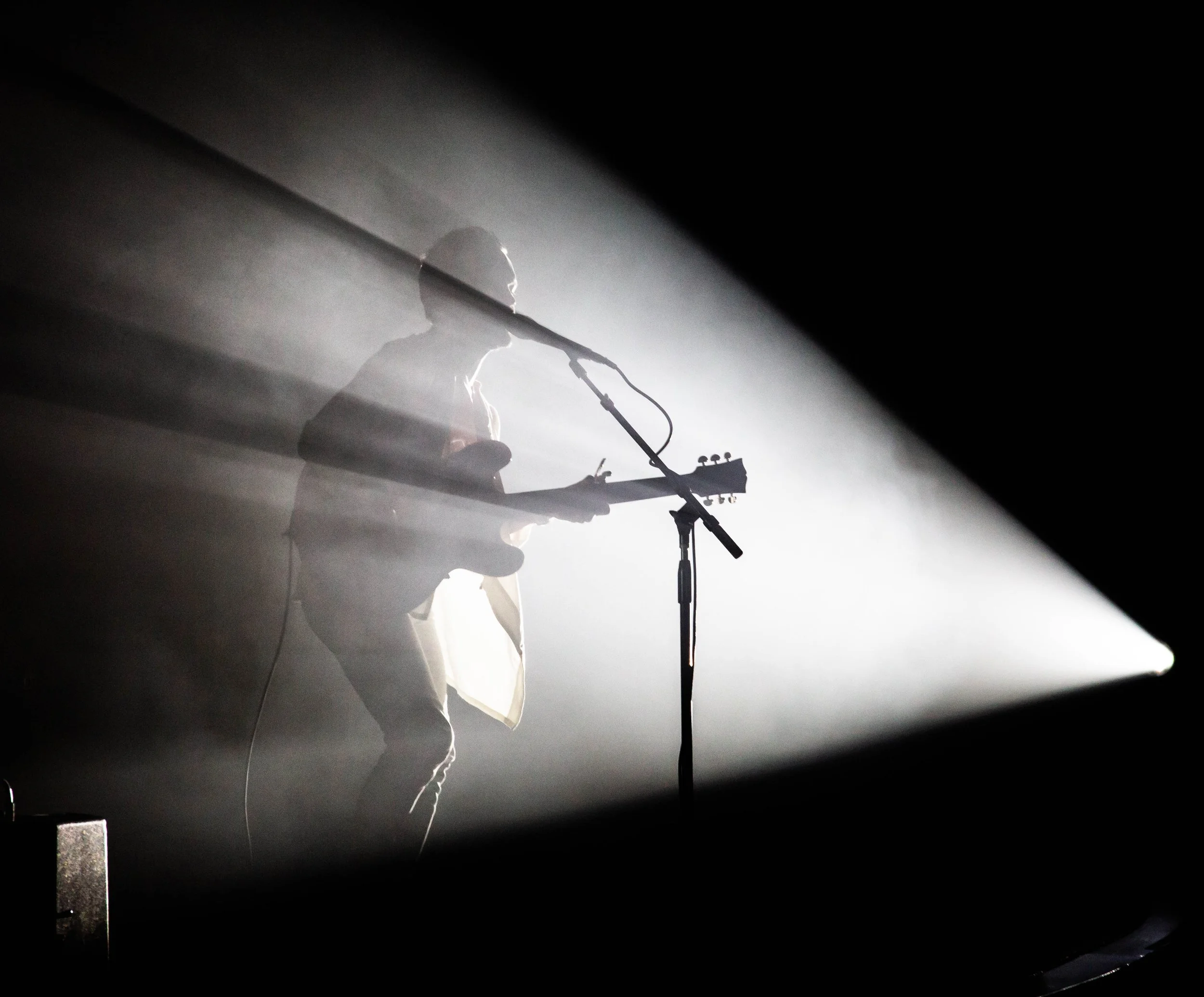 Tallest Man on Earth performing at Hope College