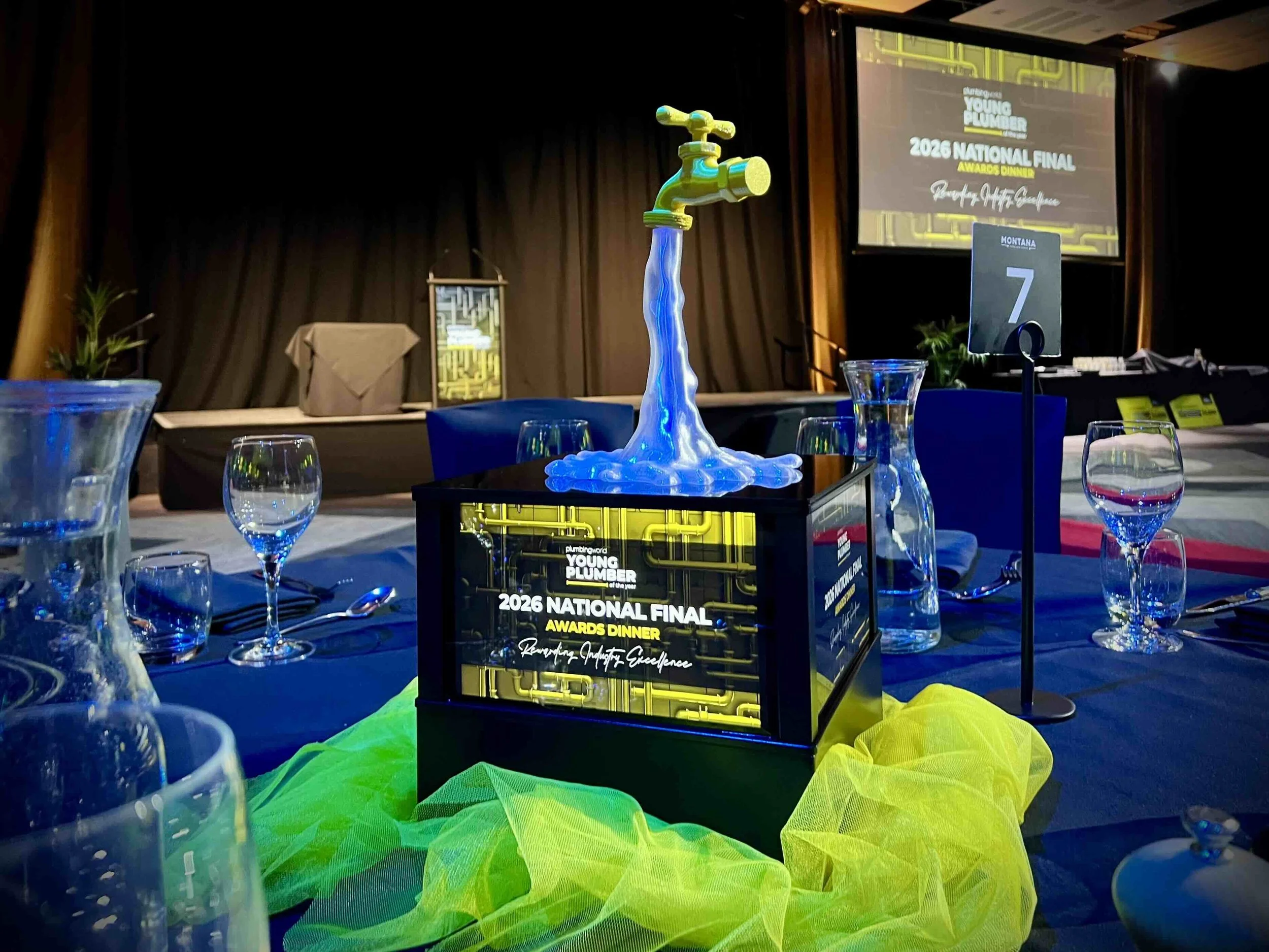 Young Plumber of the Year Awards 2026 held at Claudelands Event Centre