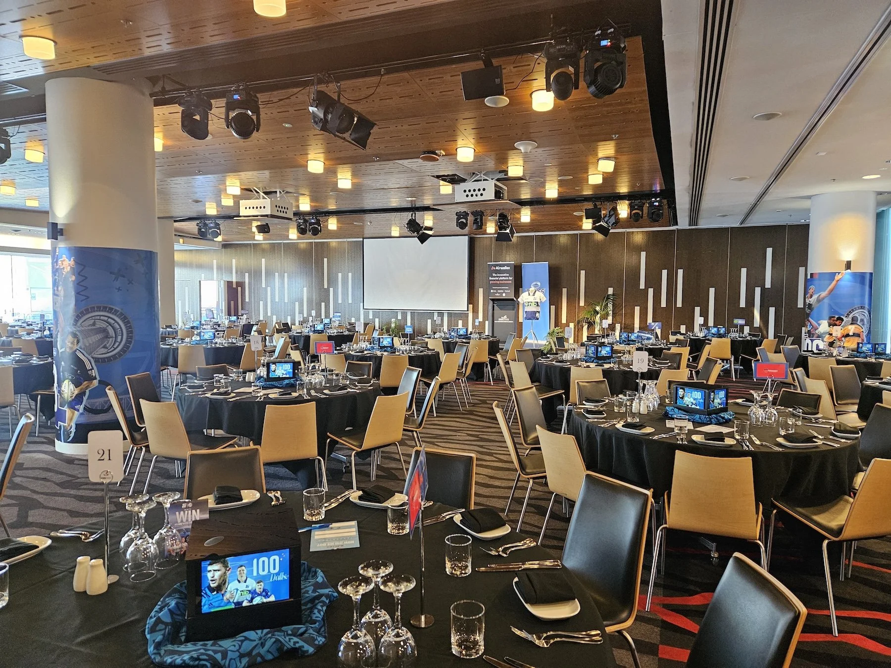 Airwallex Blues Rugby Corporate Hosting held at Eden Park Auckland