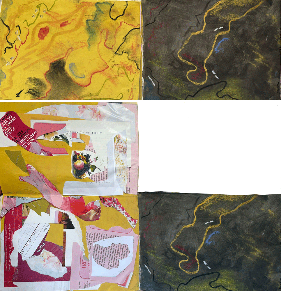 Artwork no. 27. Above – first page; below – second page