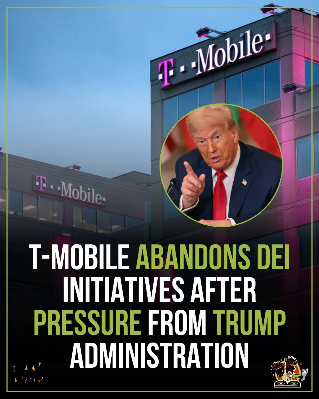 T-Mobile announced it will end all of its diversity, equity, and inclusion (DEI) programs as it seeks approval from the FCC for two major business deals. This move comes in response to pressure from the Trump administration, which has been pushing co