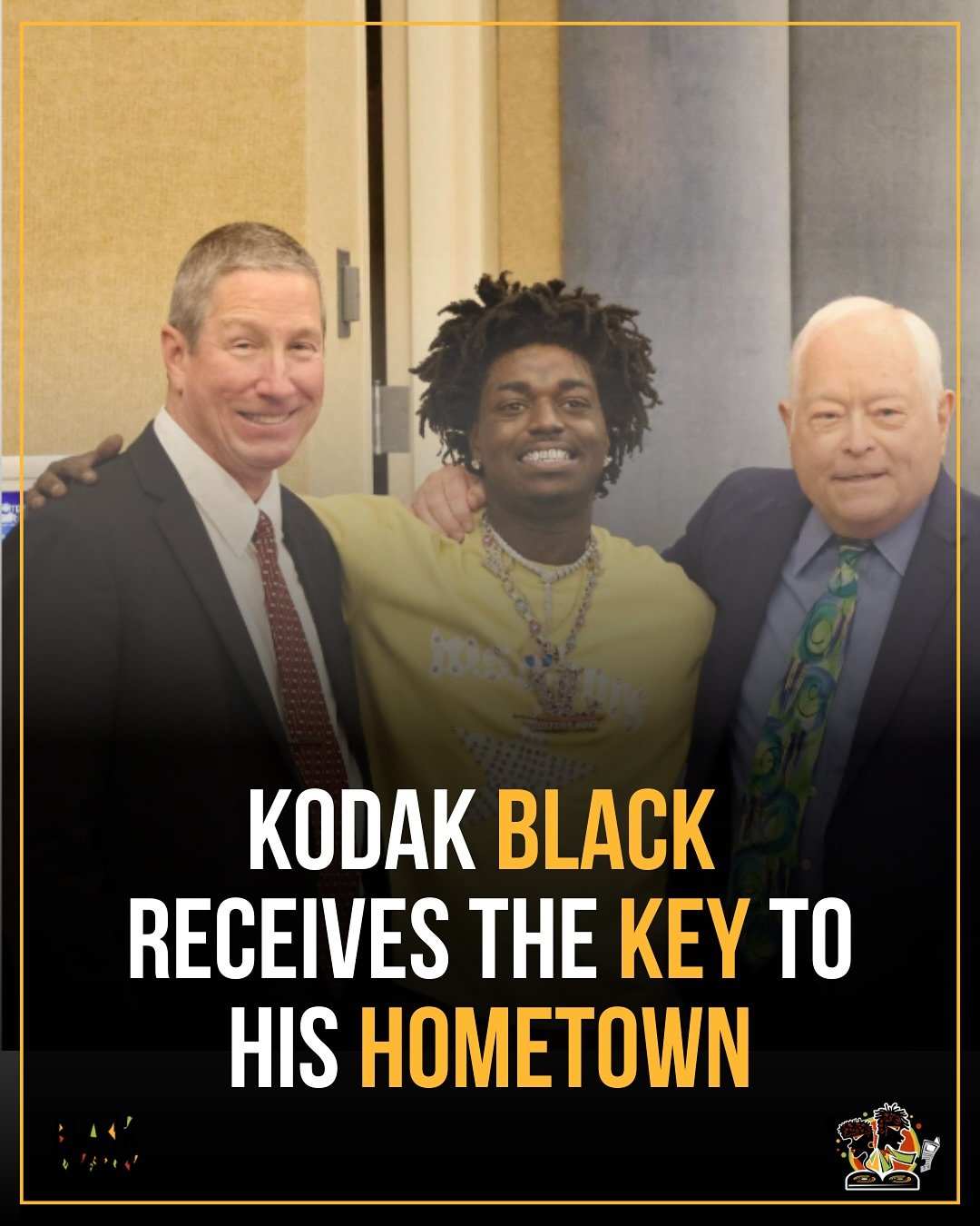 Kodak Black just received the key to the city of Pompano Beach, honoring his impact on his hometown. Mayor Rex Hardin celebrated the rapper and philanthropist’s contributions to the community during a special ceremony in Broward County.
Follow