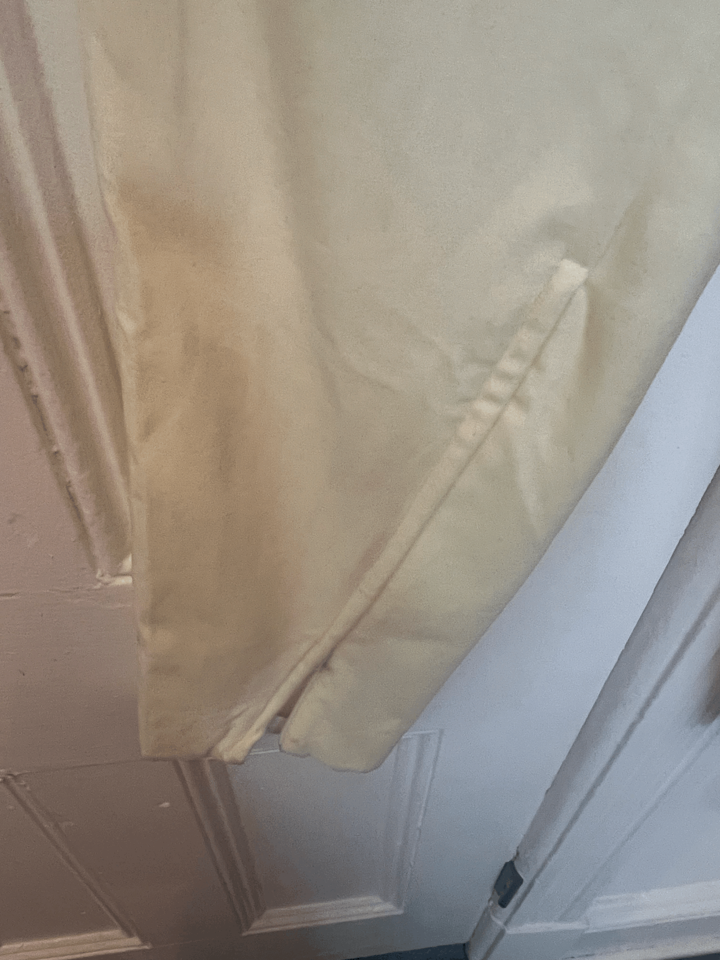 1990s Costume National Ivory Ombre Velvet Tab Trousers with Ankle Zippers Sz 42 swatch