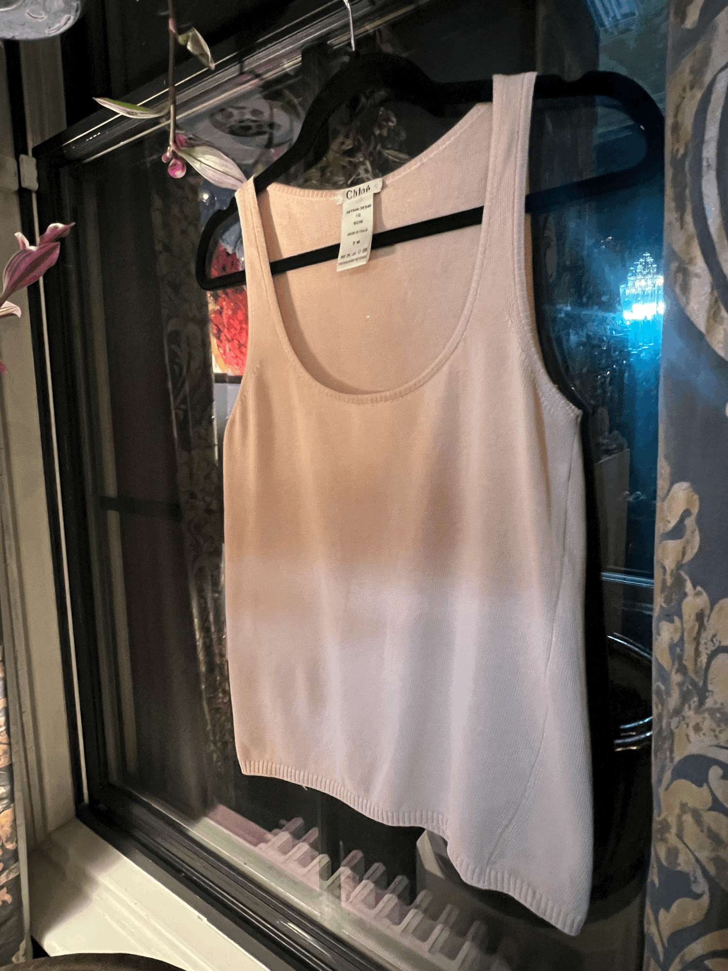 SS2003 Chloe By Stella McCartney blush knit tank — ORNAMENTAL EXCESS