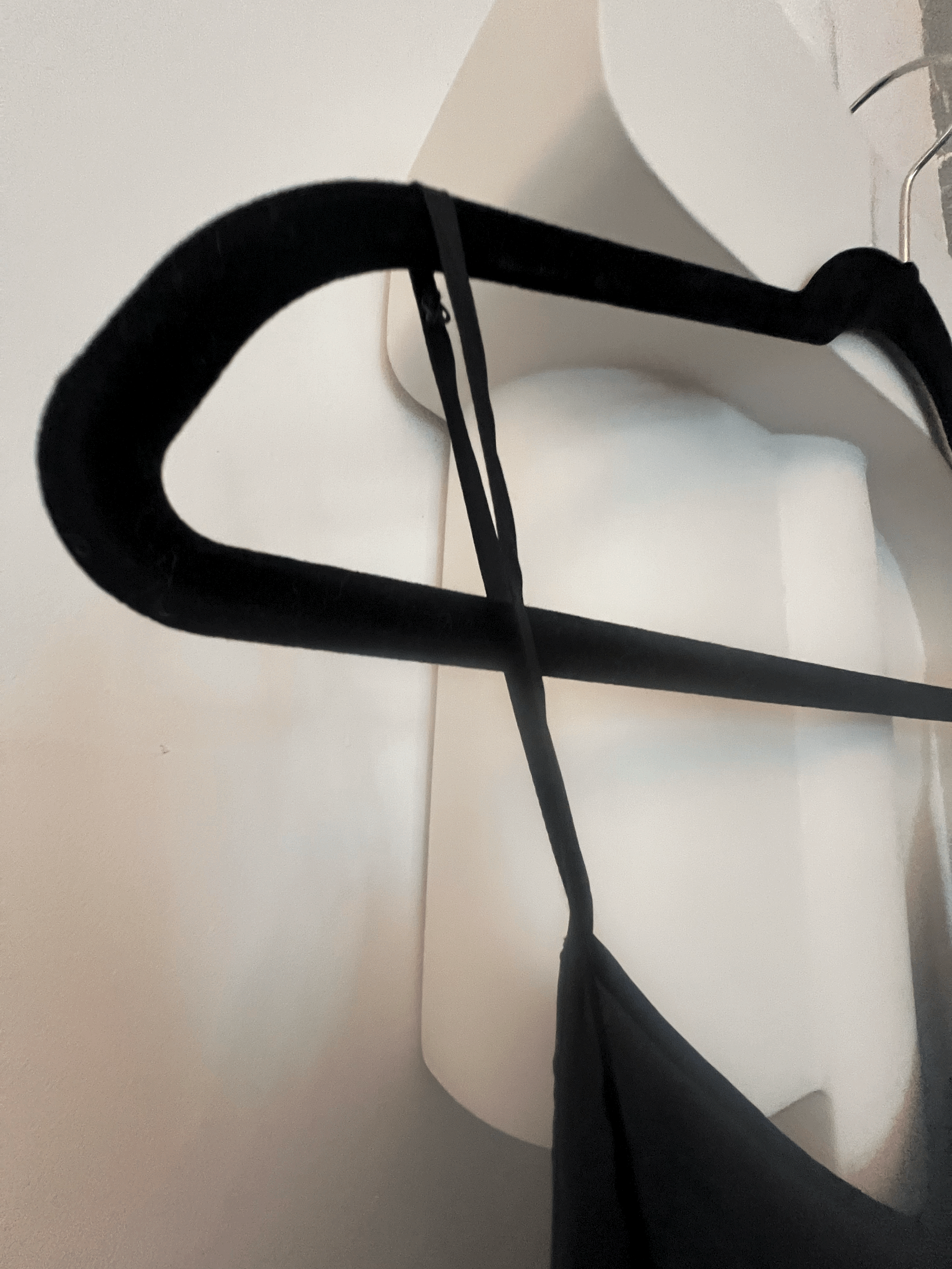 Sunny Leigh black sheer Bias Camisole Top Sz XL strap