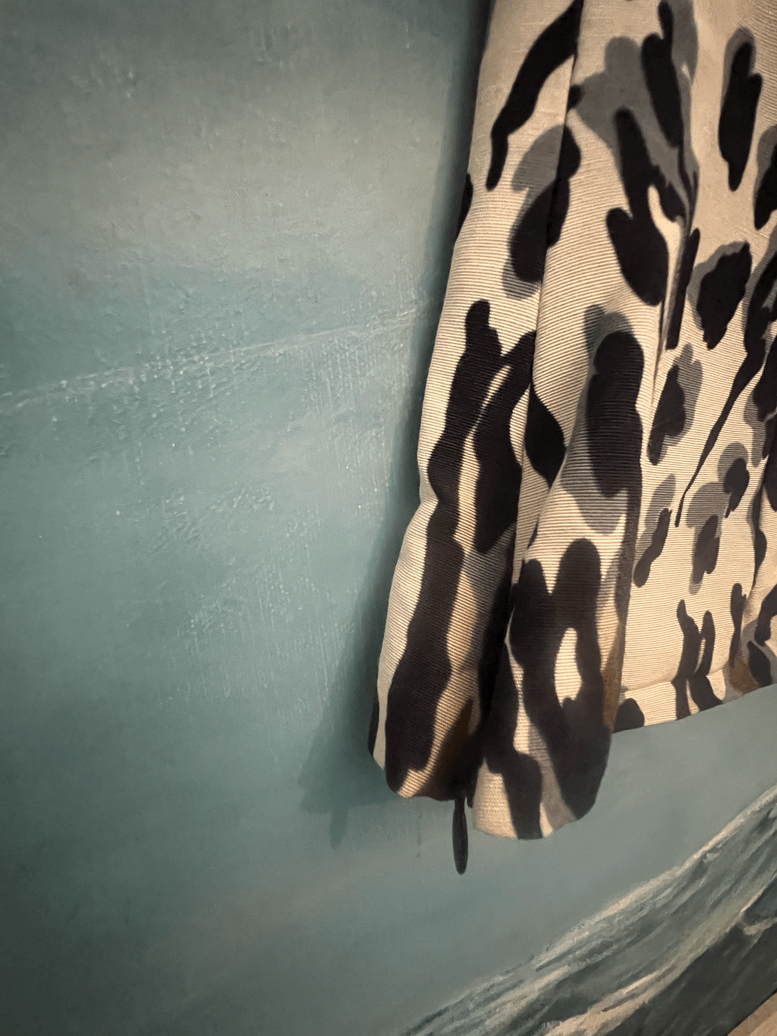 1990s Trina Turk Leopard Bustier Sz 2 detail