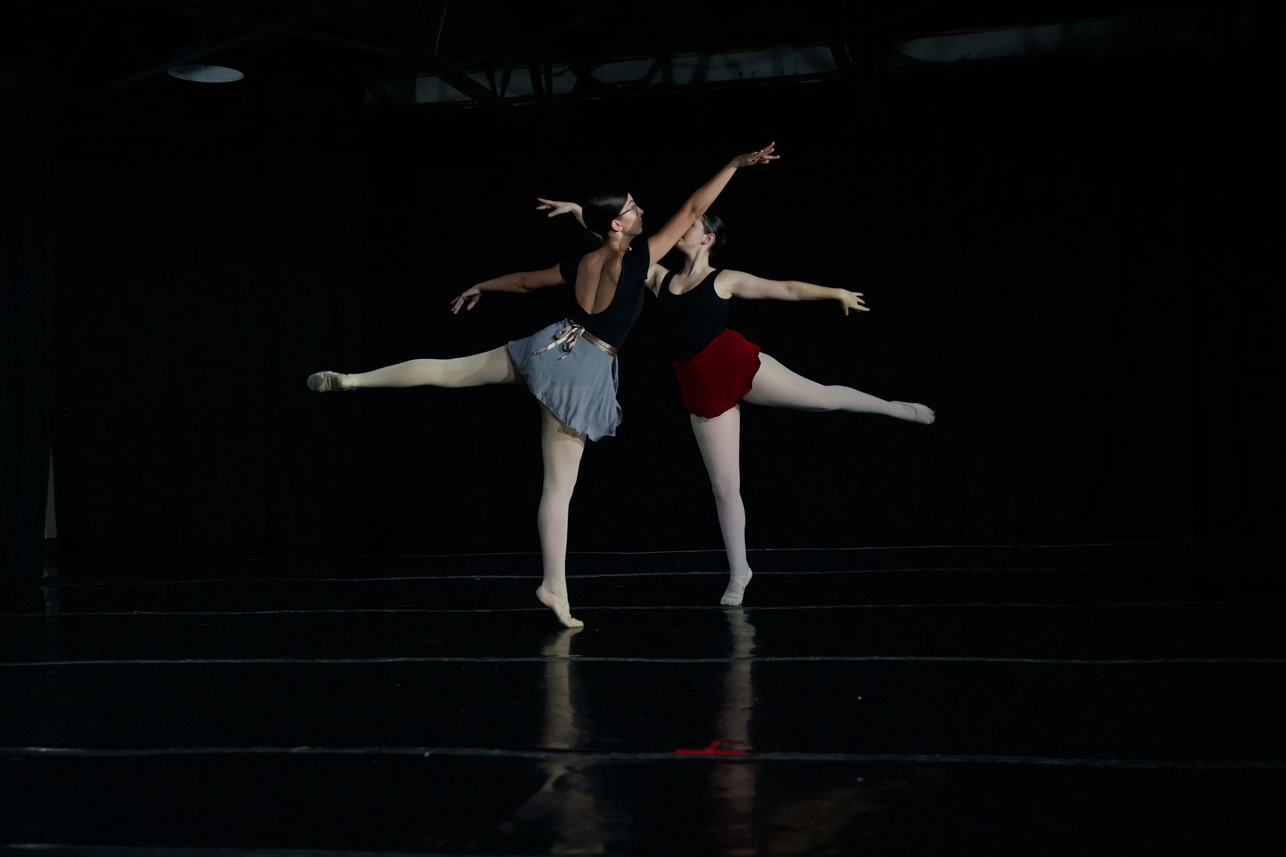 New Bedford Ballet students performing in summer performance