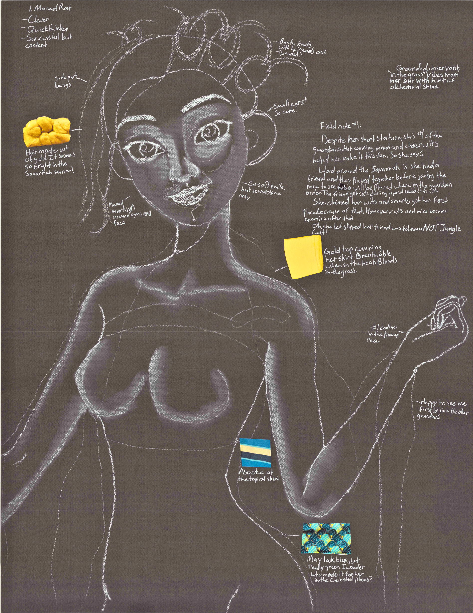 Maned Rat Field Note