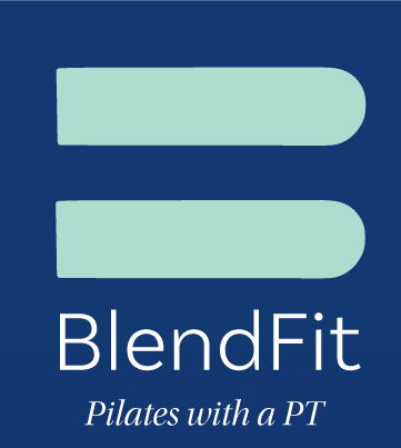 image of BlendFit Pilates with a PT logo. A current partner of my practice.