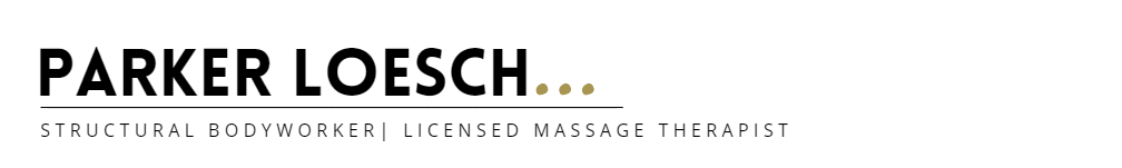 Parker Loesch Structural Bodywork and Licensed massage therapist logo