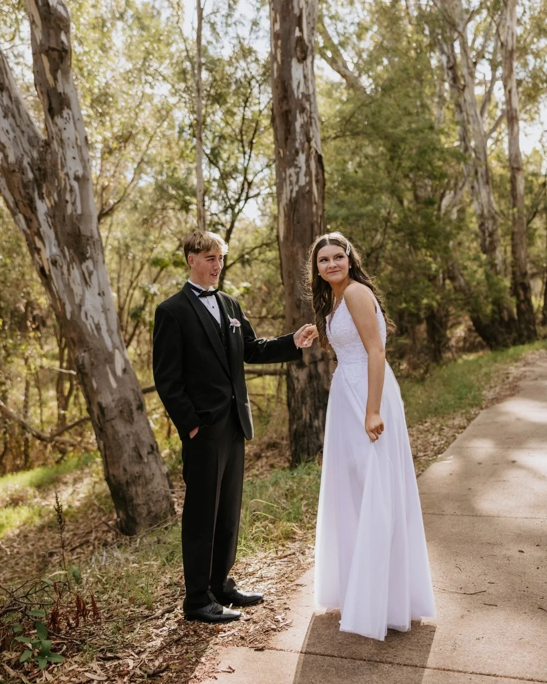 Jorja + Jhett on Deb night🤍 Taking these two out of their comfort zone and making them feel the amazingness that they looked! 

These nights go so quickly but they stick with you in the best way! I love that 17 year olds get to remember this night a