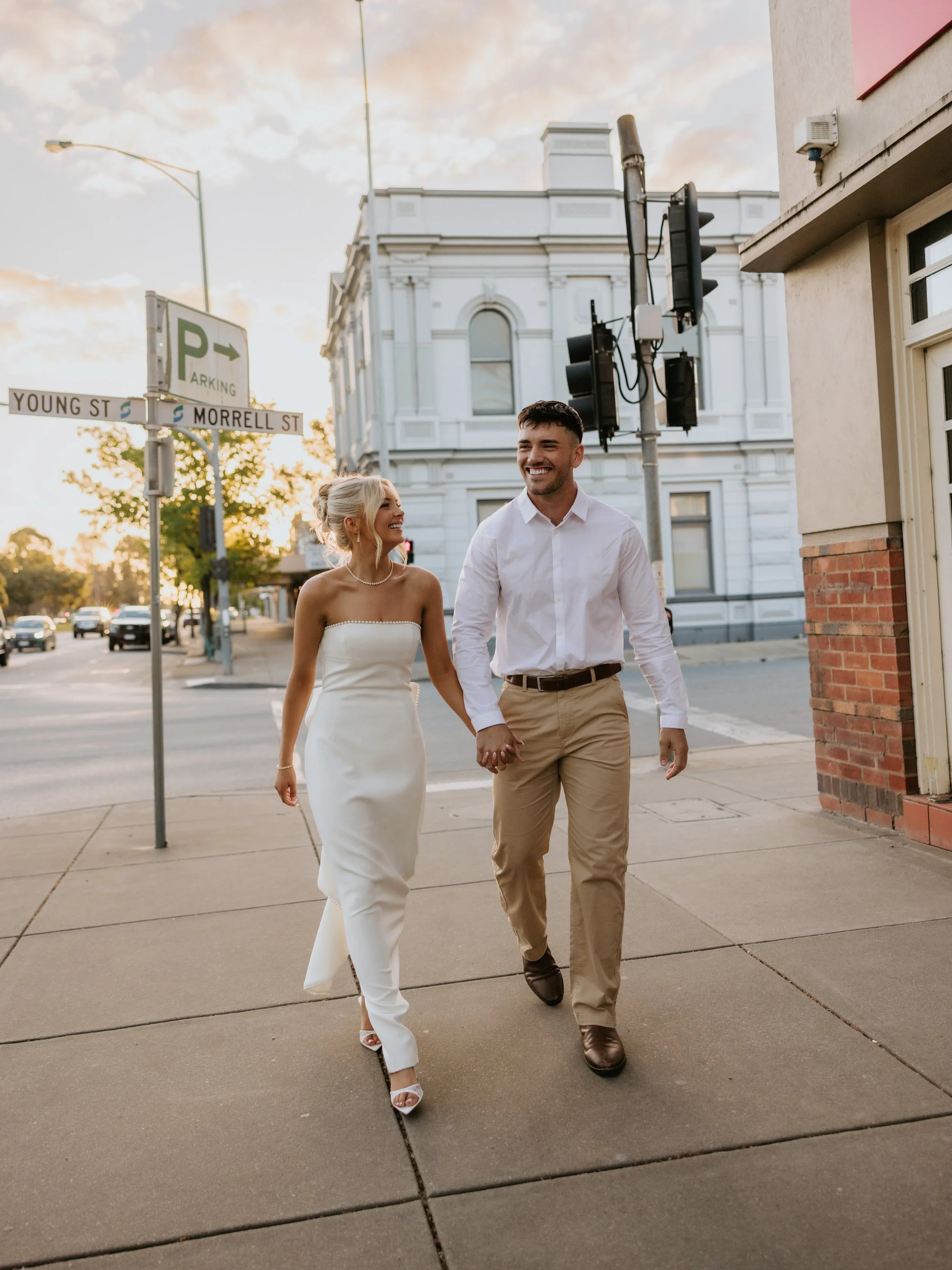 Future Mr + Mrs✨ 
The beginning of forever, with your favourite person by your side. 

What absolute stunners these guys were last night 💛💛 @tahnidavies @blakemcauliffe_