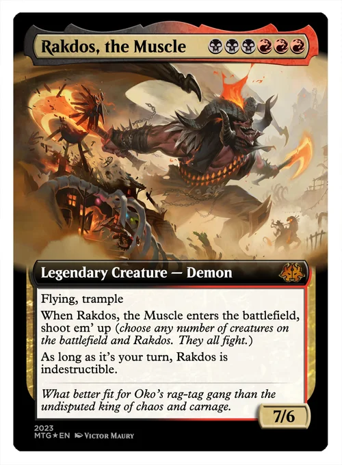 rakdos cards mtg Devilish From the Return to Ravnica set. Rakdos, the Muscle  Victor