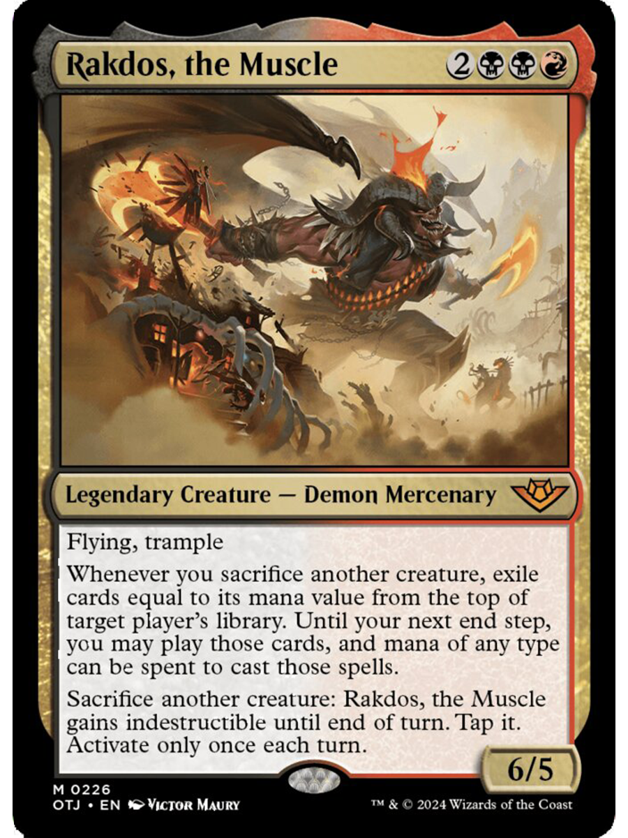 Rakdos the Muscle Artist Proof (Nonfoil & Foil) Victor Maury Rakdos the Muscle Artist Proof (Nonfoil & Foil) Victor Maury