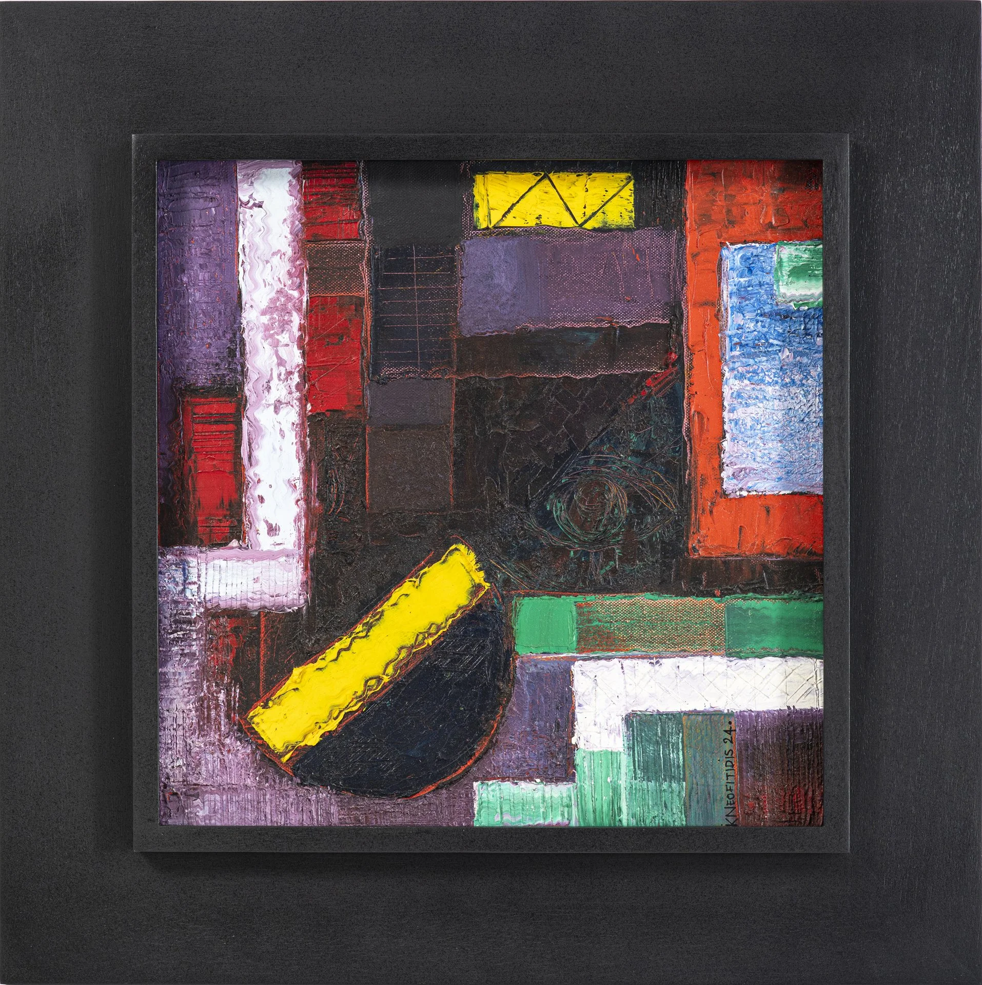  Vivid Dreams 4  
58 cm x 58 cm  
Oil on Canvas 
 Sold 