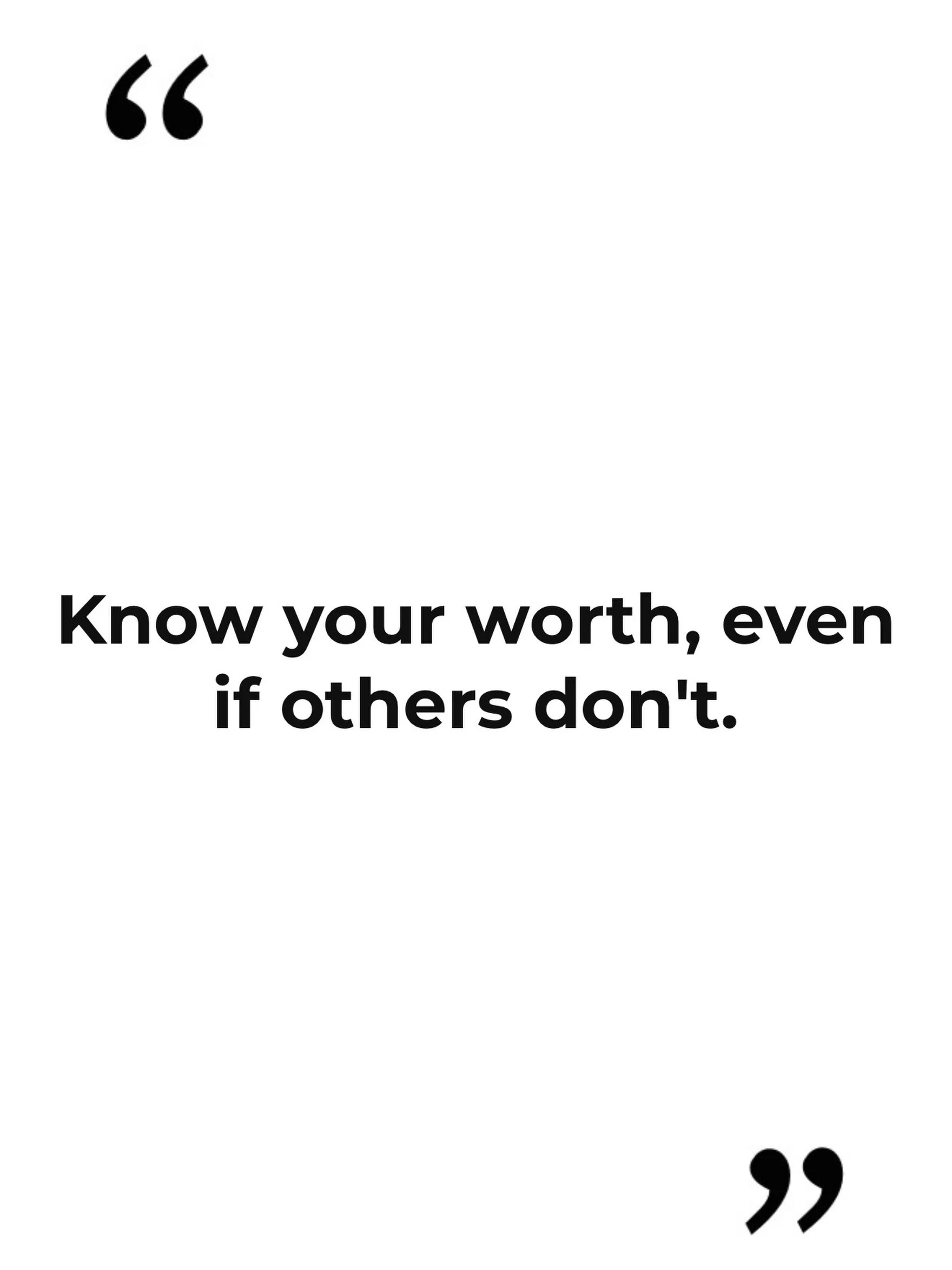 Something Ive been meaning to remind you: Know your worth.

In business and life, you will be offered millions of different opportunities. It&rsquo;s so easy to say yes to all of them. Then comes a time where those opportunities start to add up and n