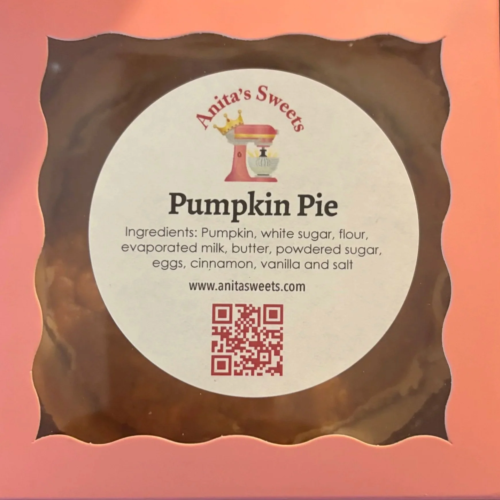 Anita's World Famous Pie (personal)