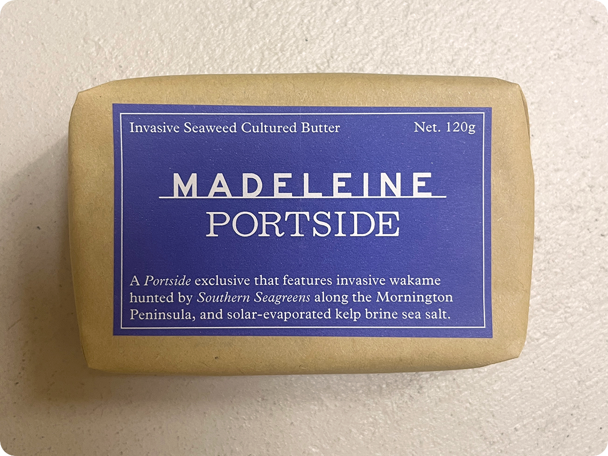 PORTSIDE - INVASIVE SEAWEED CULTURED BUTTER