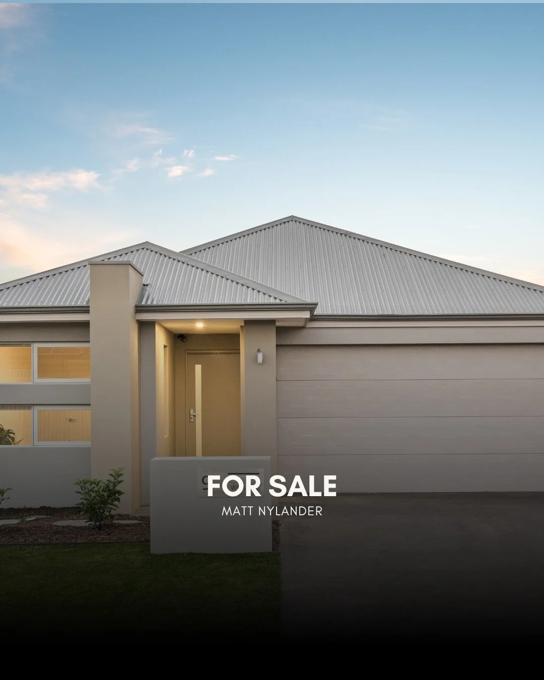 FOR SALE // 9 Whistling Drive, Alkimos

4 🛏️ | 2 🛁 | 2 🚗

Family Living, Elevated.

Bright, modern interiors complemented by soft neutral tones and refined finishes unfold to a sunlit open-plan layout and sleek kitchen.

Designed for effortless li