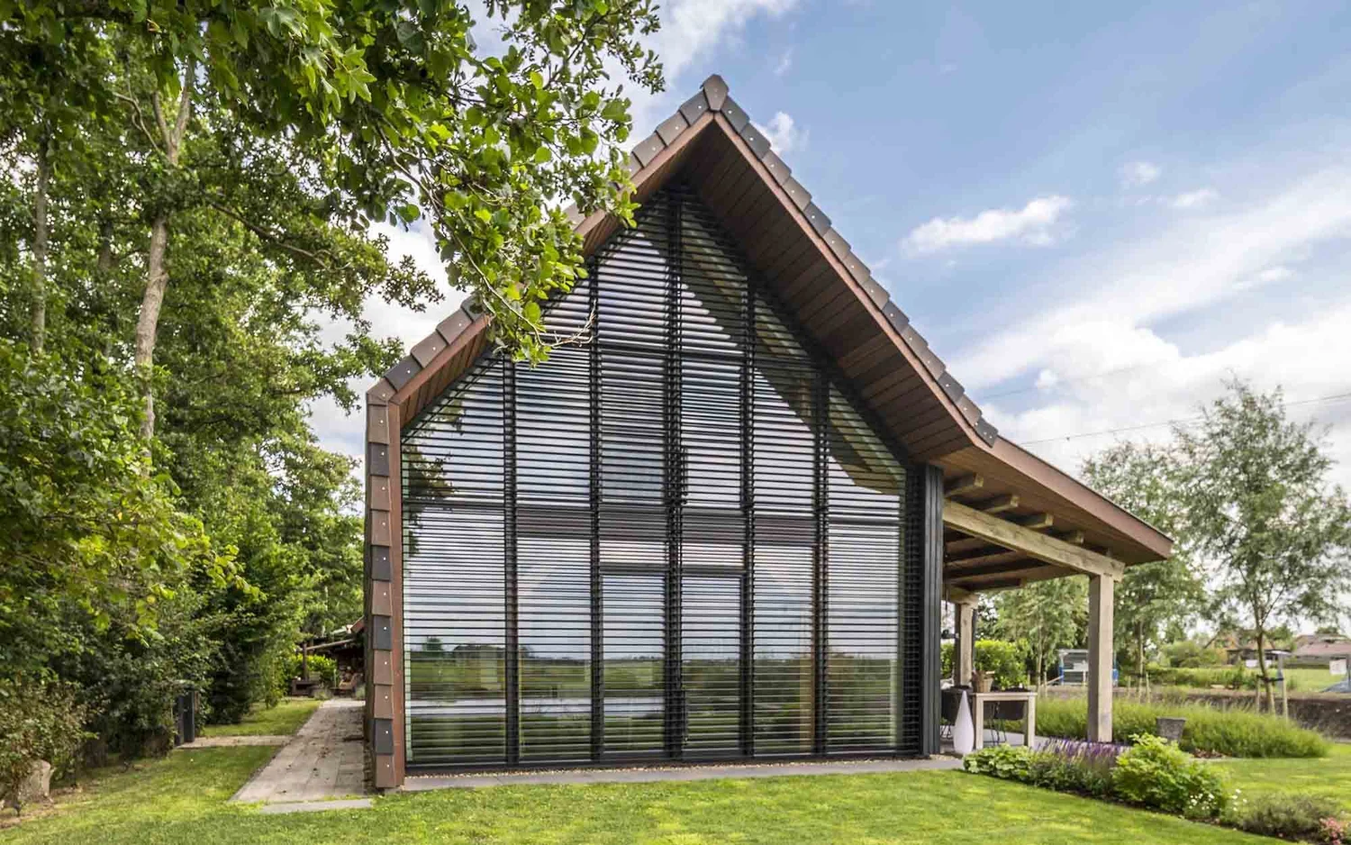 Shading Solutions For Gable Window Blinds | Solar-Shield