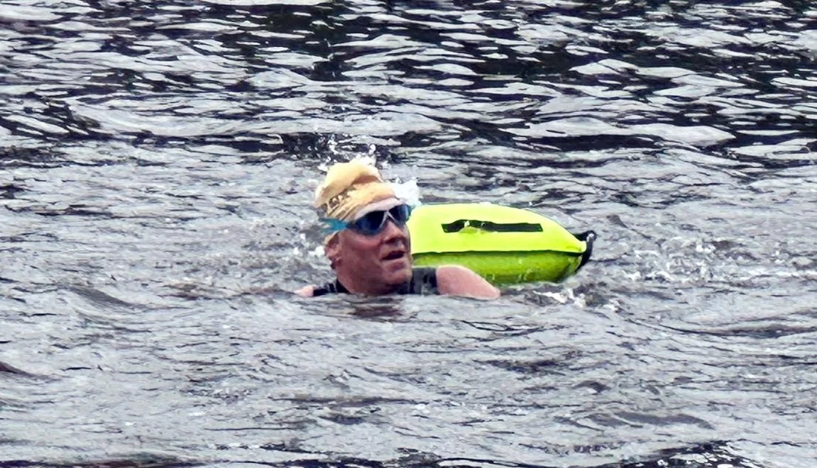 Six-mile Serpentine swimmer still making a splash