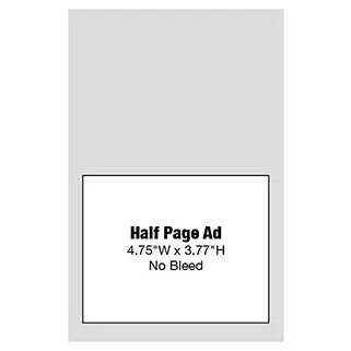 TEDX Program Half Page Ad