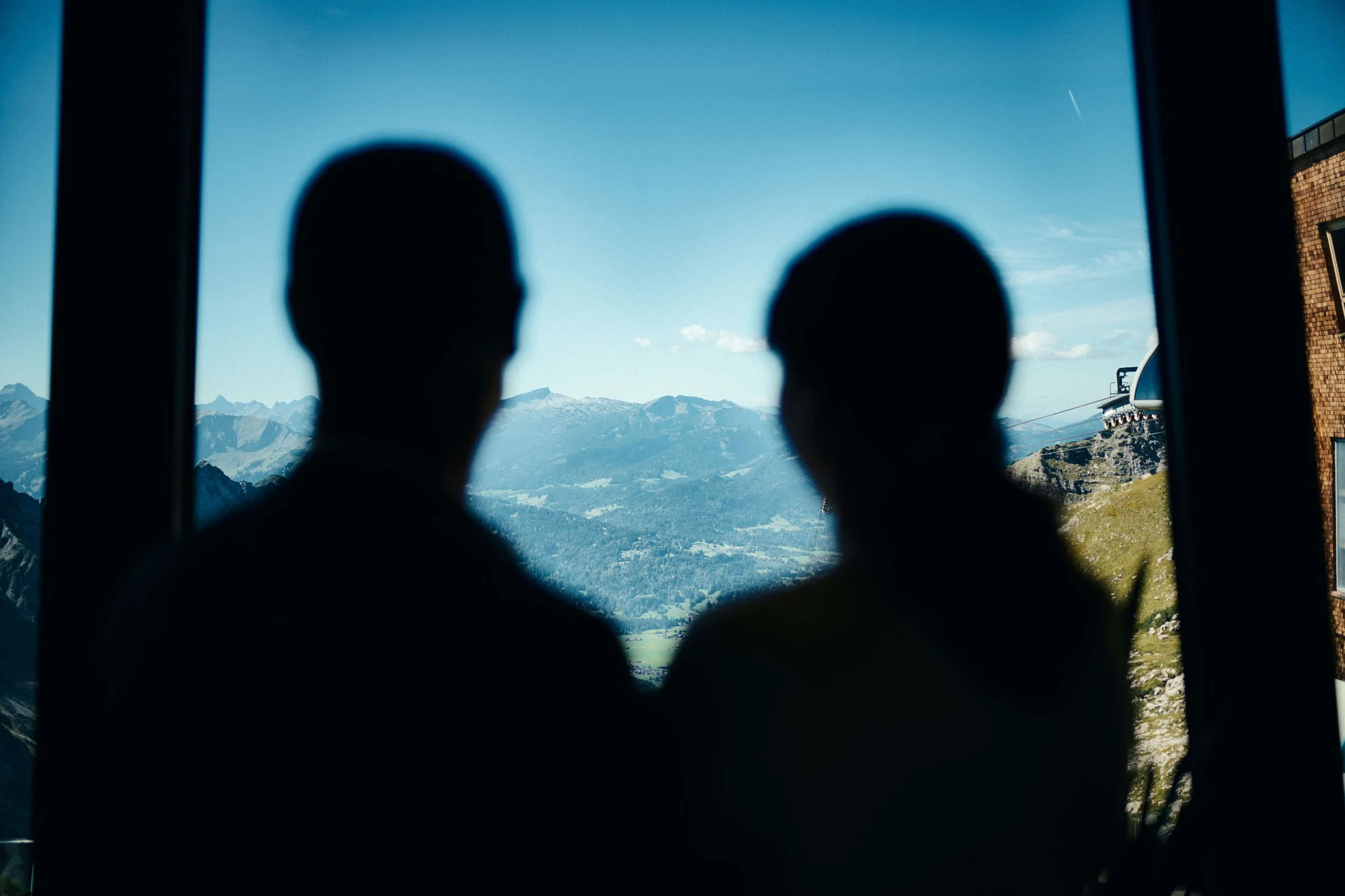 Hochzeit auf dem Nebelhorn im Allgäu