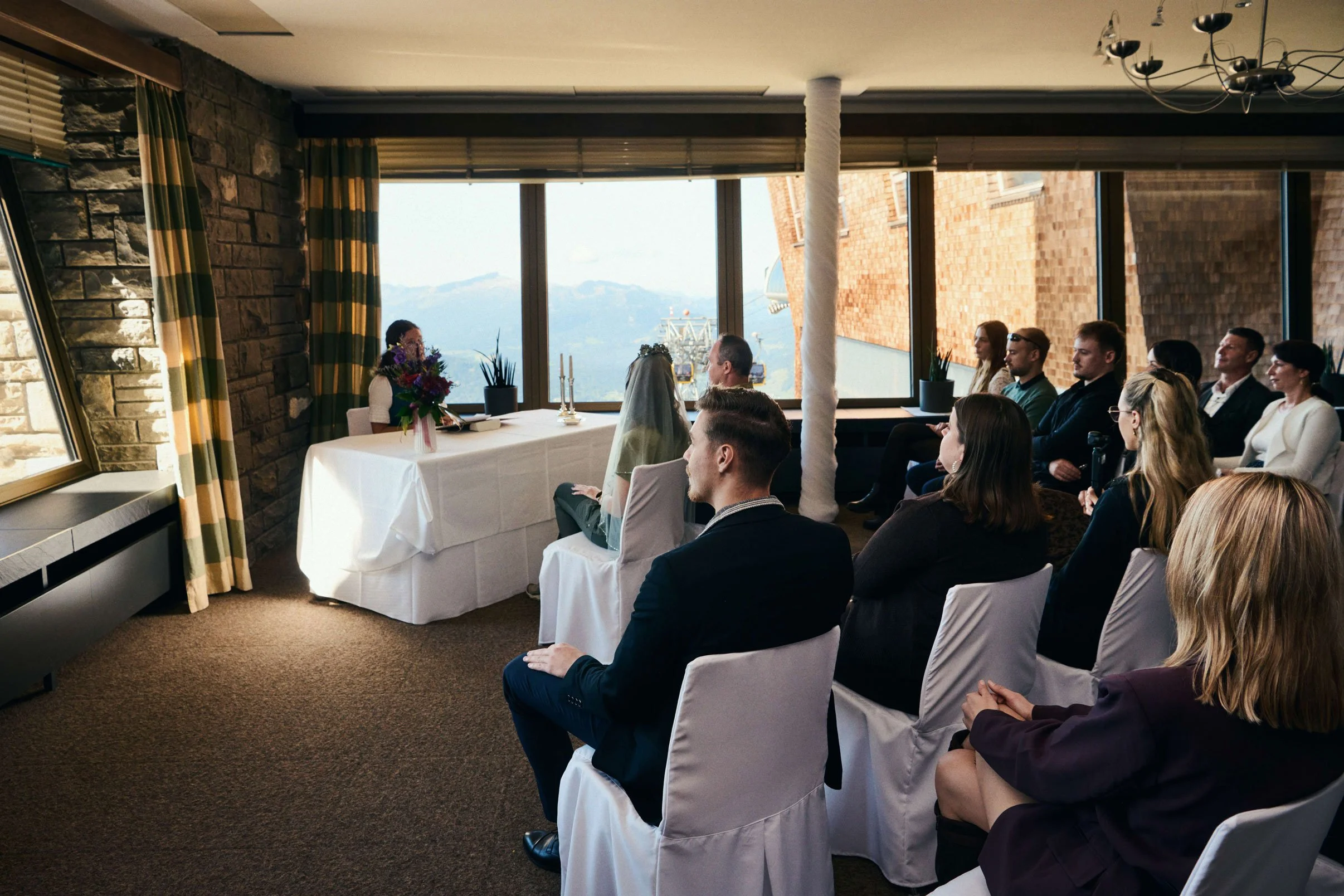 Hochzeit auf dem Nebelhorn im Allgäu