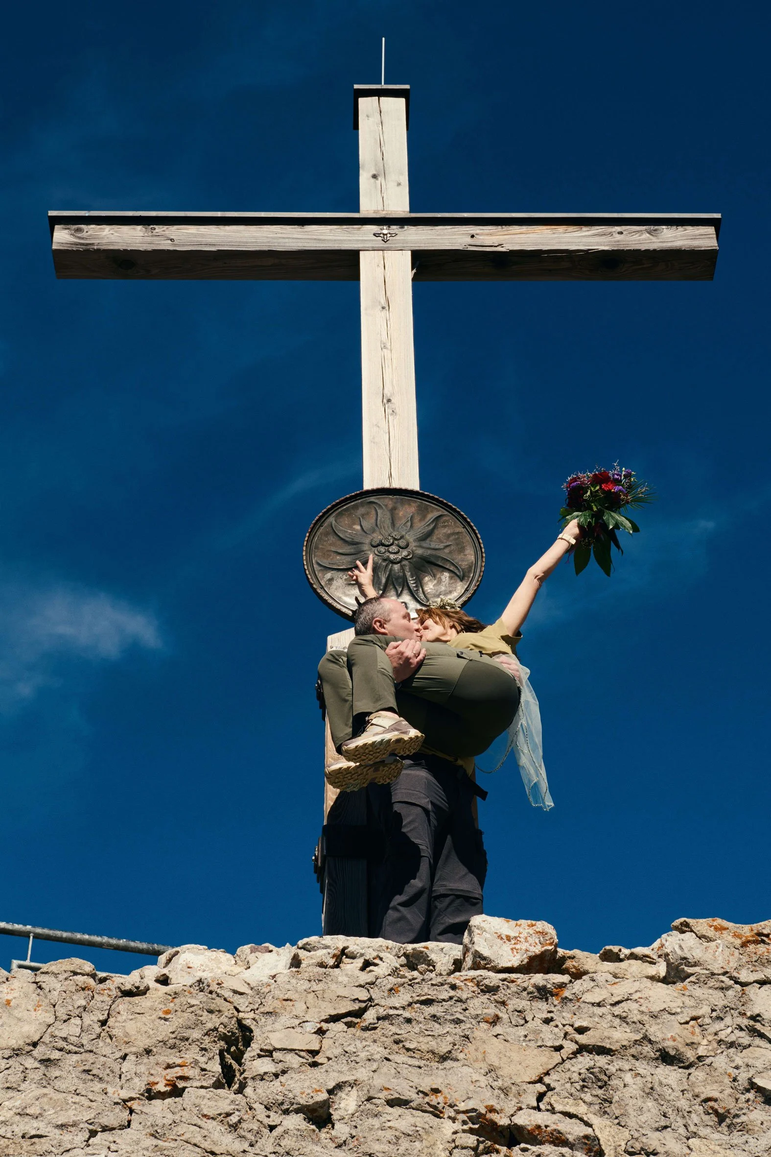 Hochzeit auf dem Nebelhorn im Allgäu