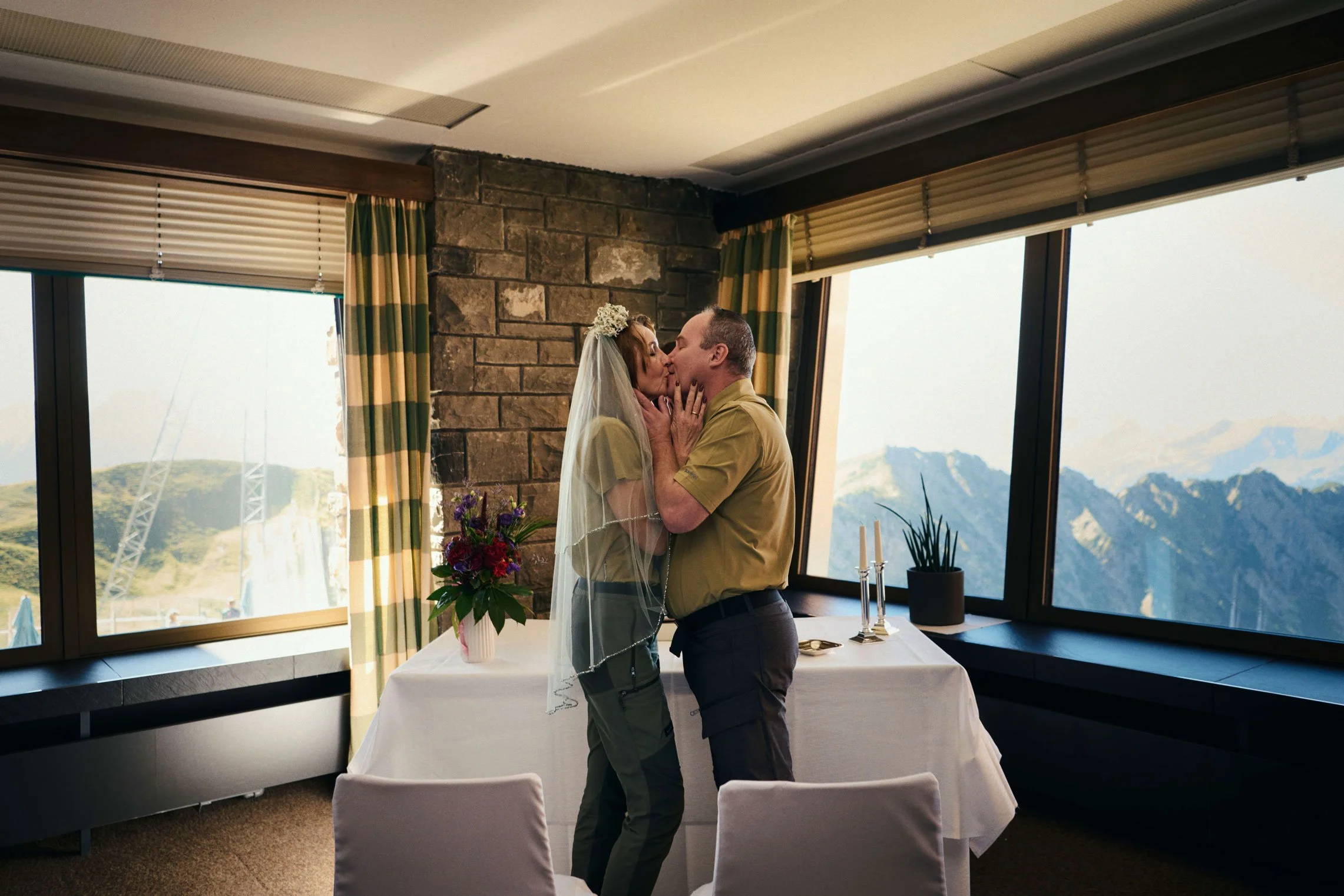 Hochzeit auf dem Nebelhorn im Allgäu