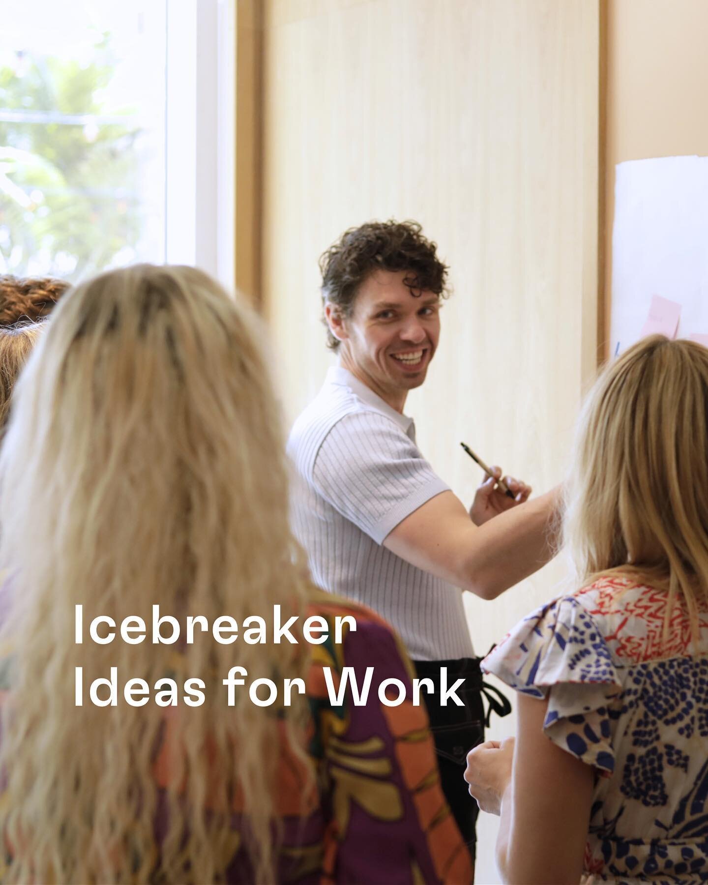 Our template library features an assortment of engaging icebreakers designed for team events. 

Download our free icebreaker templates in the link in our bio.