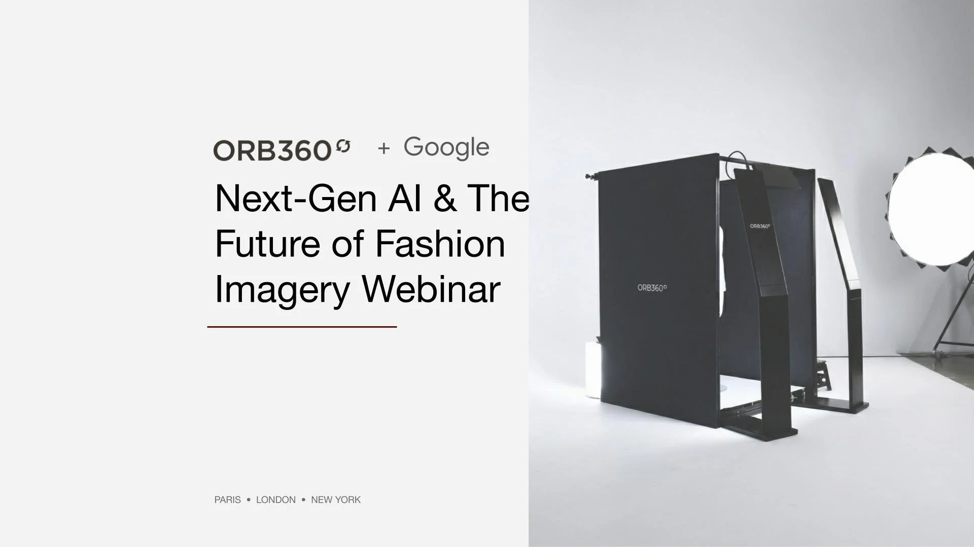GOOGLE AND THE ORB DEMONSTRATE THE FUTURE OF CONTENT PRODUCTION FOR BRANDS