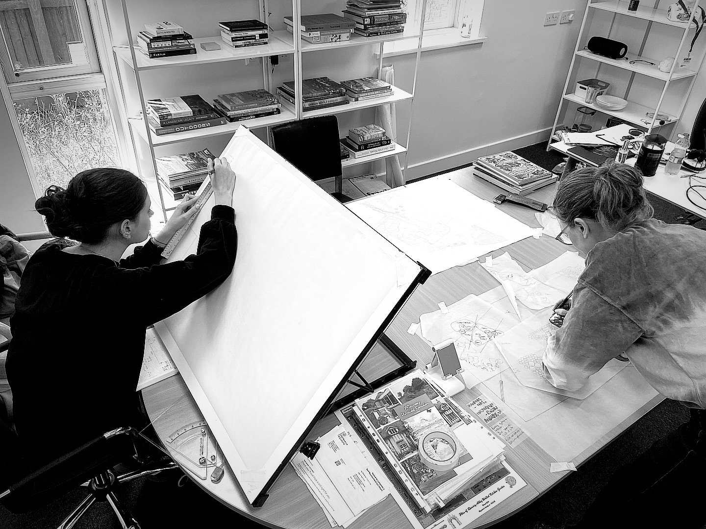 I&rsquo;ve moved her to the drawing board! 🎉

I also got her up early and to site to take a survey for a new project, mainly because it&rsquo;s a Danish house and I thought I&rsquo;d capture her attention with the Scandinavian aesthetic.

3 projects