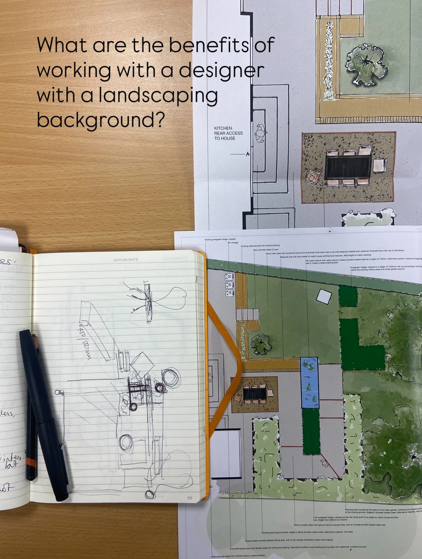 One of the biggest benefits that my clients feed back to me is this. 
Those 6yrs of being a landscaper and running a design &amp; build business have been invaluable to me as a designer. 
They bring with them client confidence and trust, landscaper r
