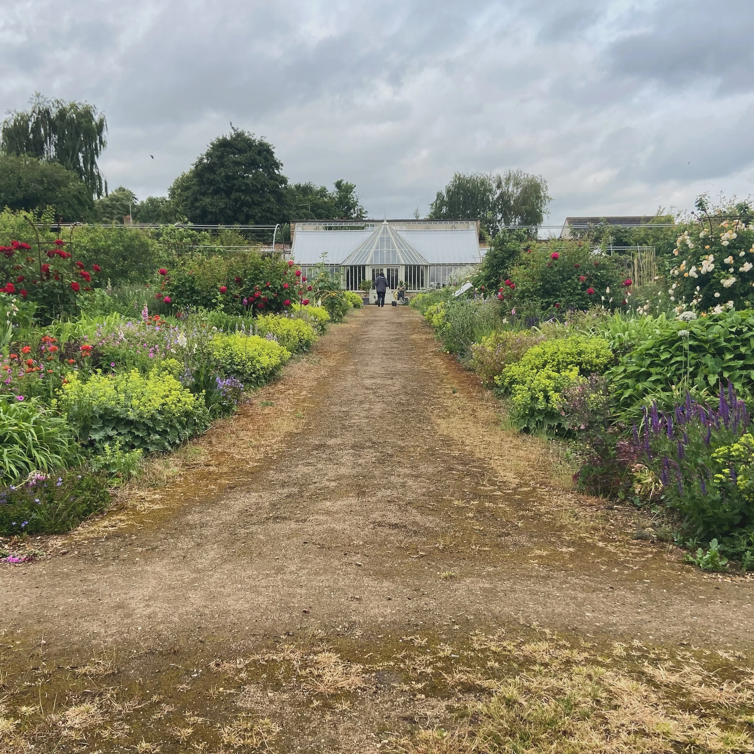 Walled garden and glasshouse